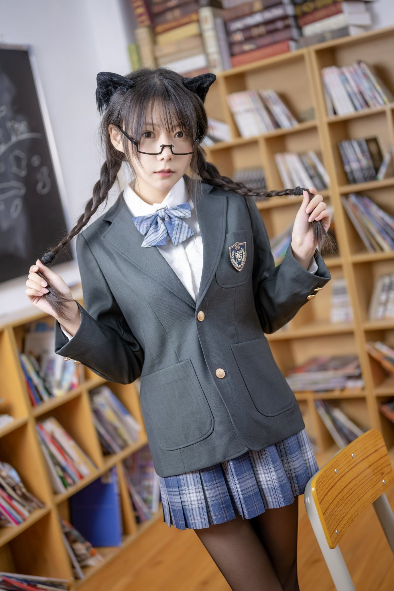 香草喵露露 NO.031 小鹿乱撞 jk制服（正片）