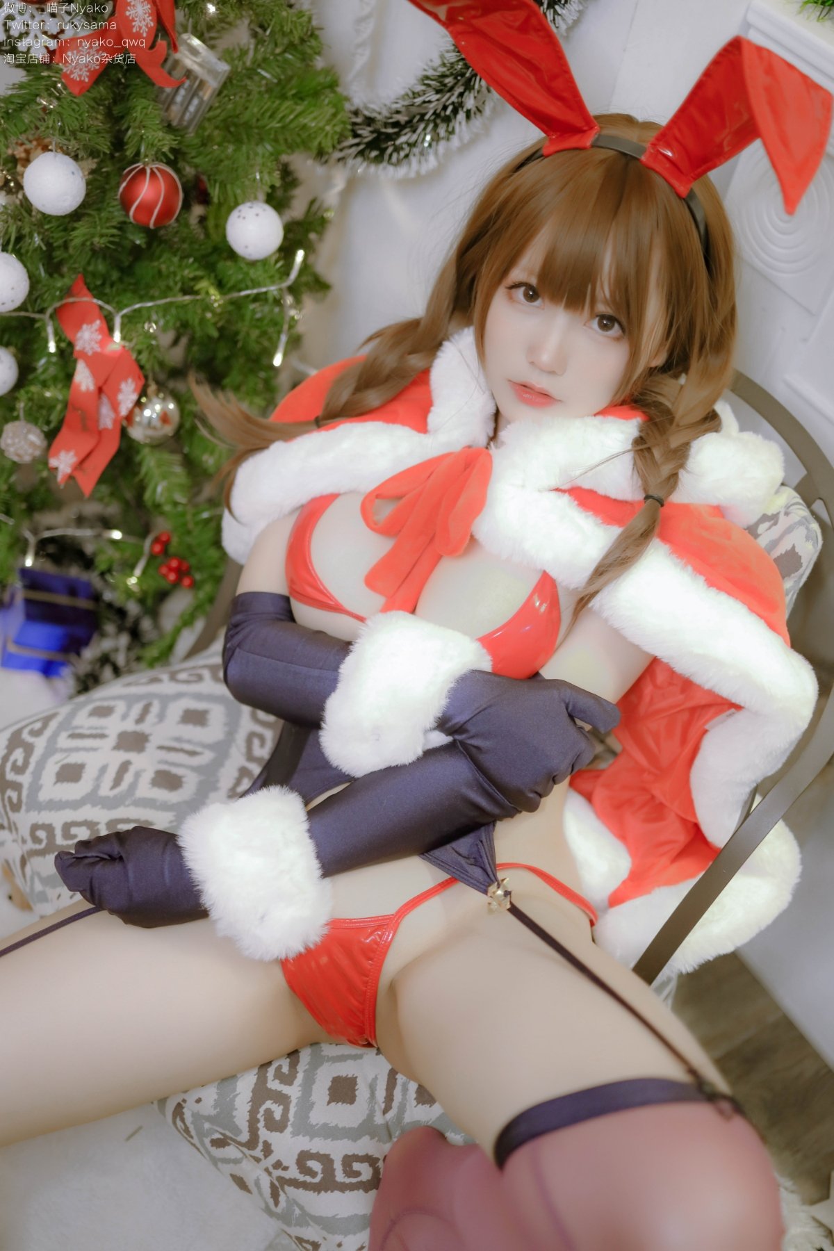 尼亞科喵子 Vol.062 聖誕兔子