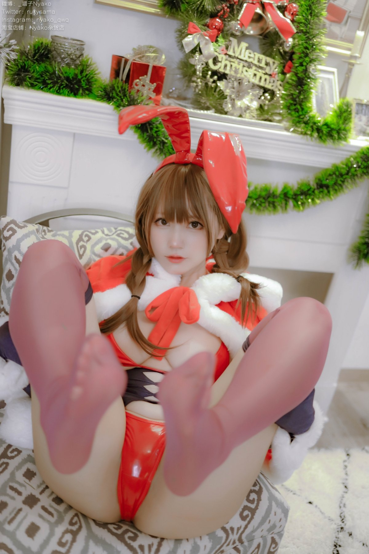 尼亞科喵子 Vol.062 聖誕兔子