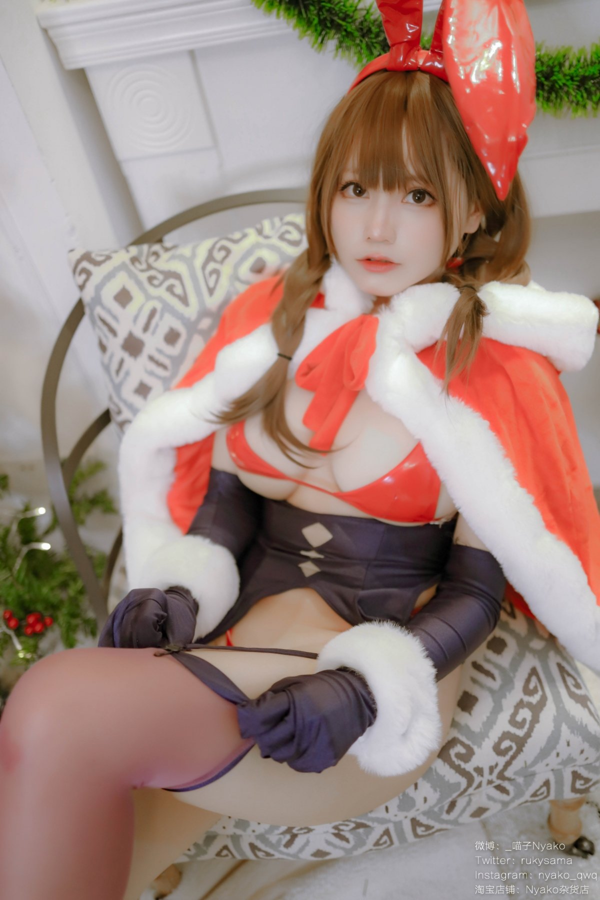 尼亞科喵子 Vol.062 聖誕兔子