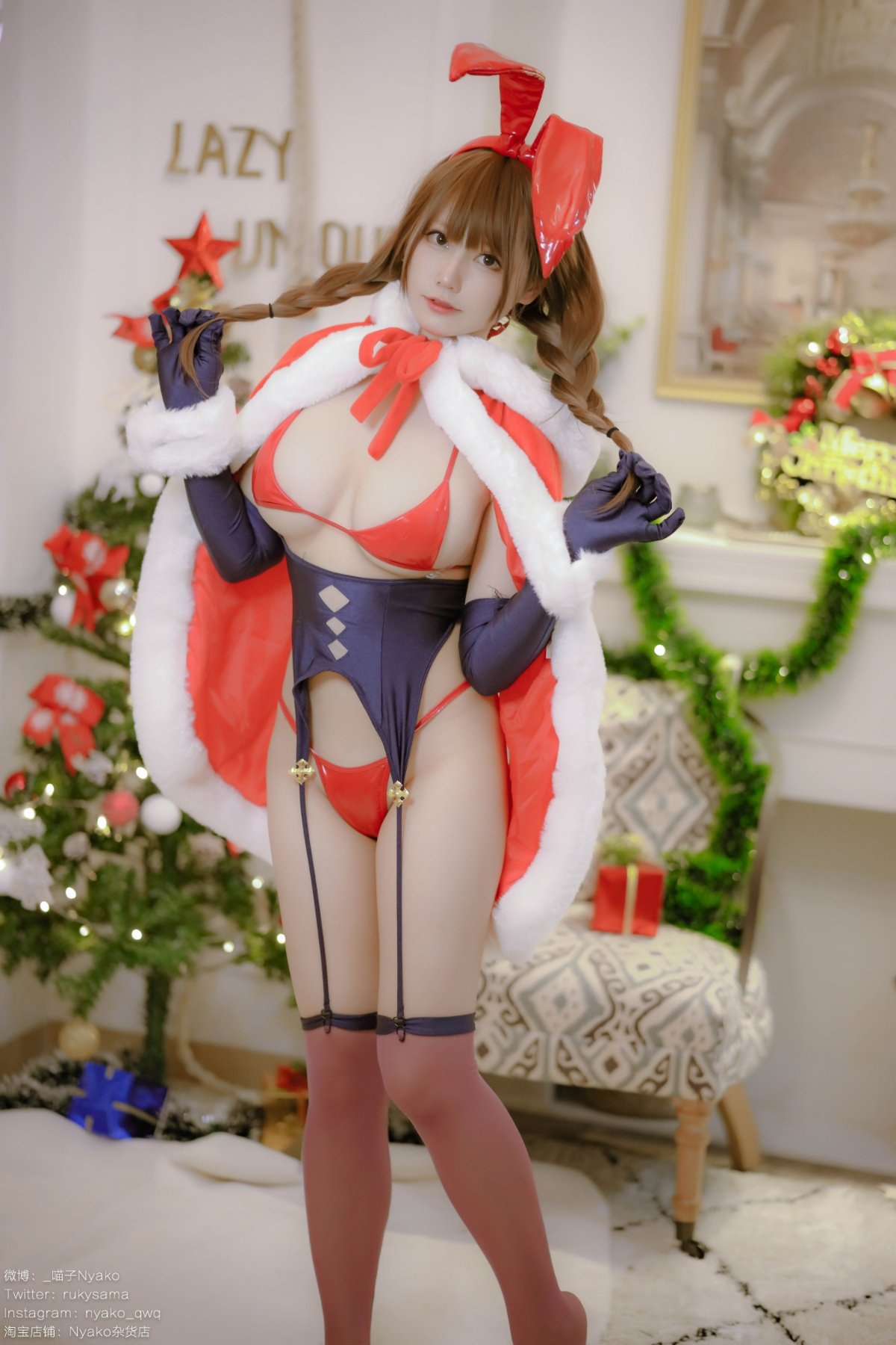 尼亞科喵子 Vol.062 聖誕兔子