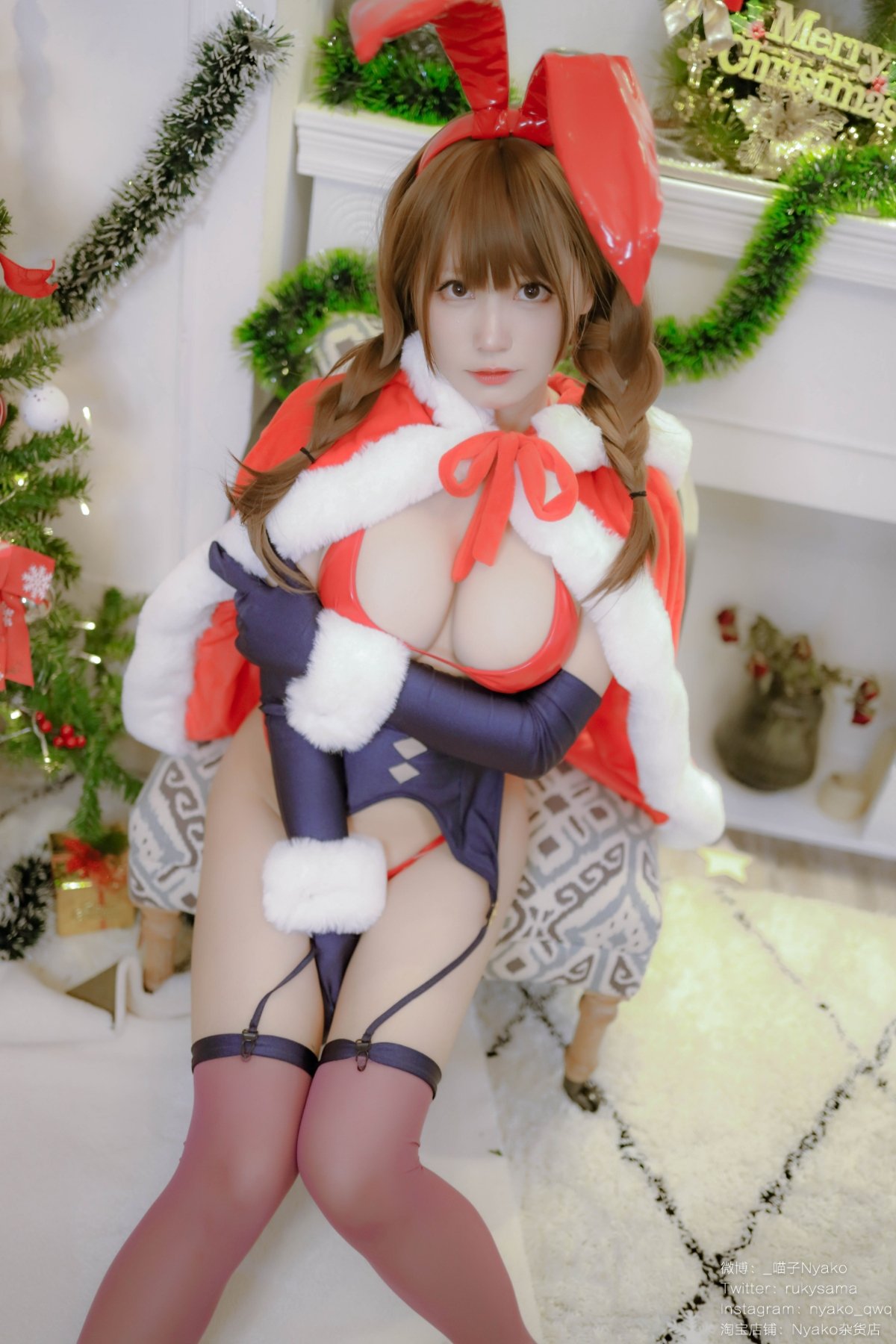 尼亞科喵子 Vol.062 聖誕兔子