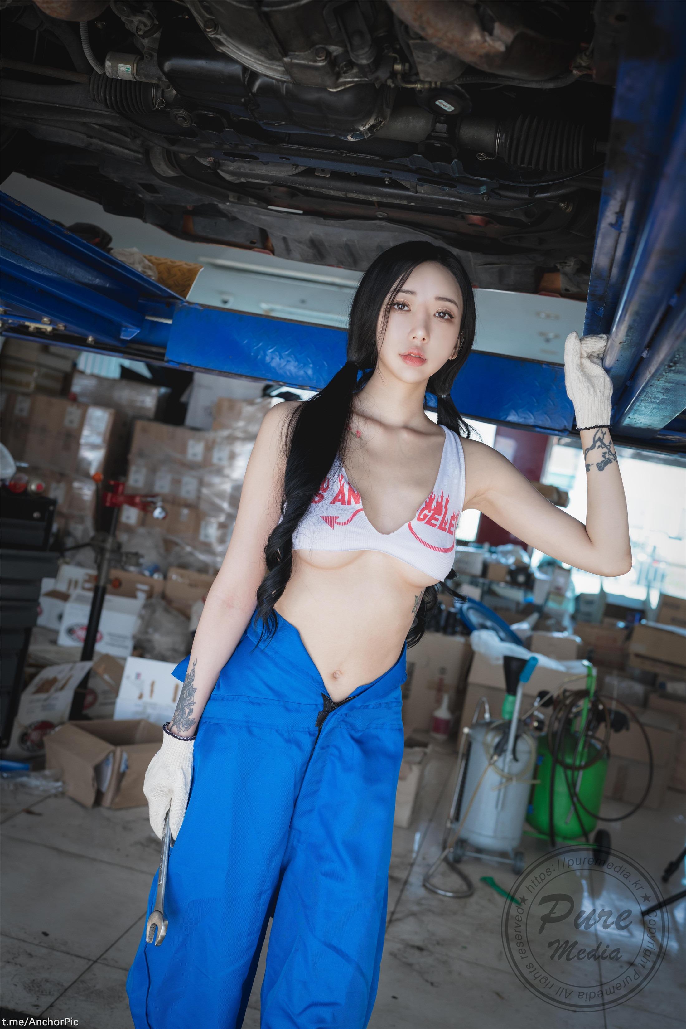Pure Media] Vol.203 지아 - 프레이 메카닉 105P