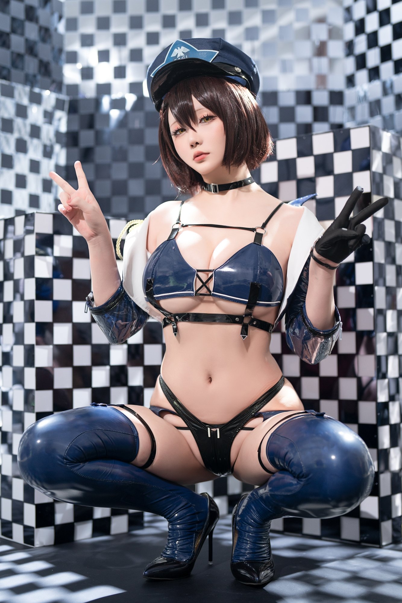[星之迟迟]2023 3月计划B 碧蓝航线 巴尔的摩赛车服