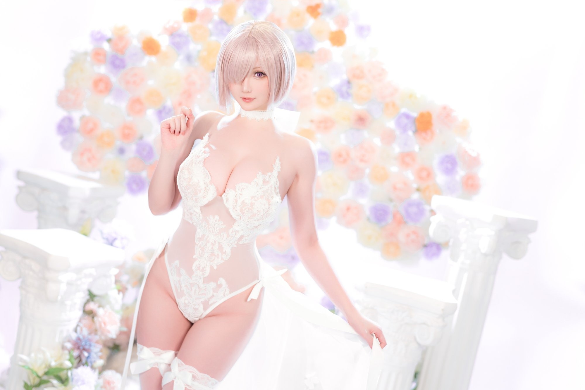 성지치치] 2023 3월 계획 C FGO 마슈 웨딩 드레스