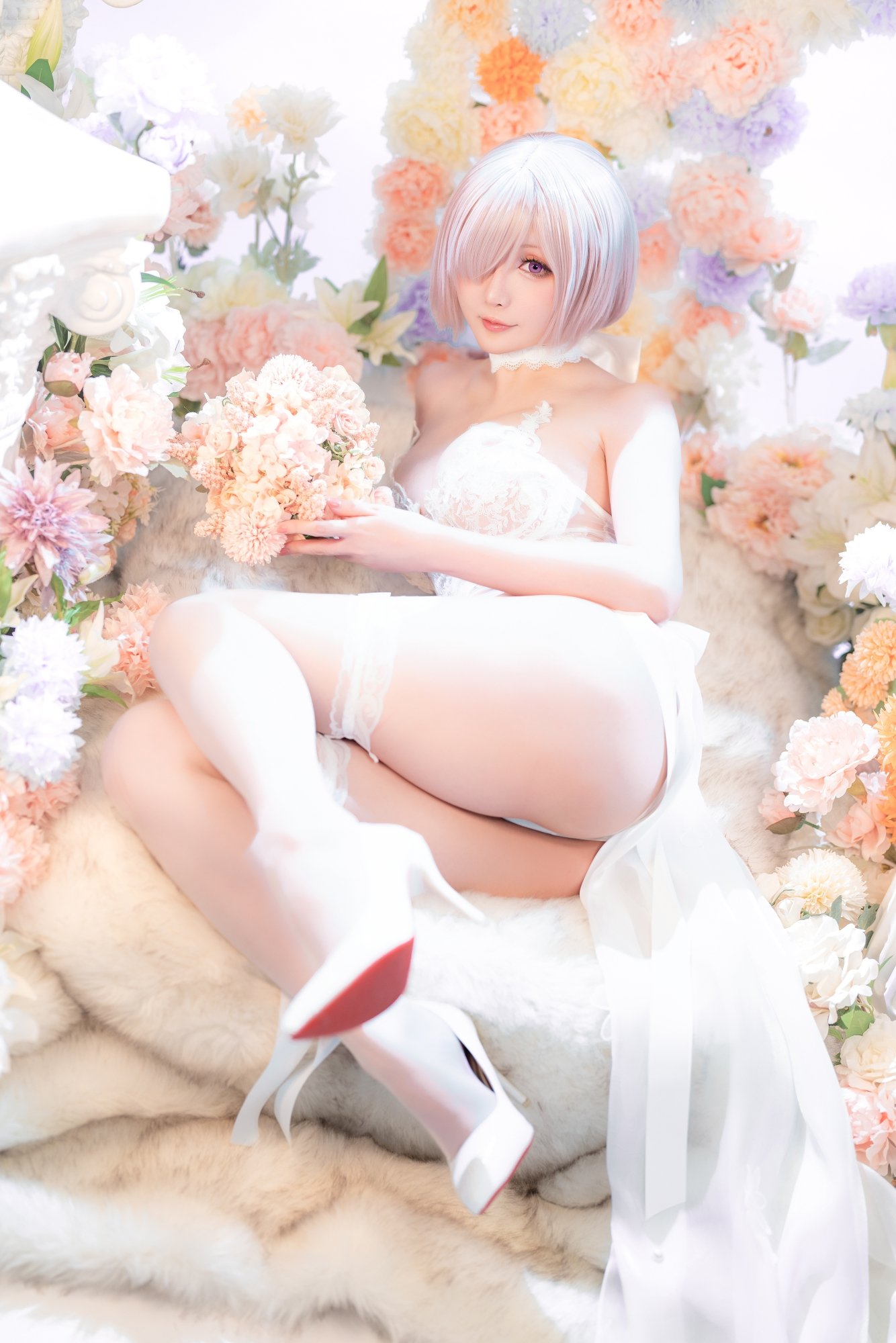 성지치치] 2023 3월 계획 C FGO 마슈 웨딩 드레스