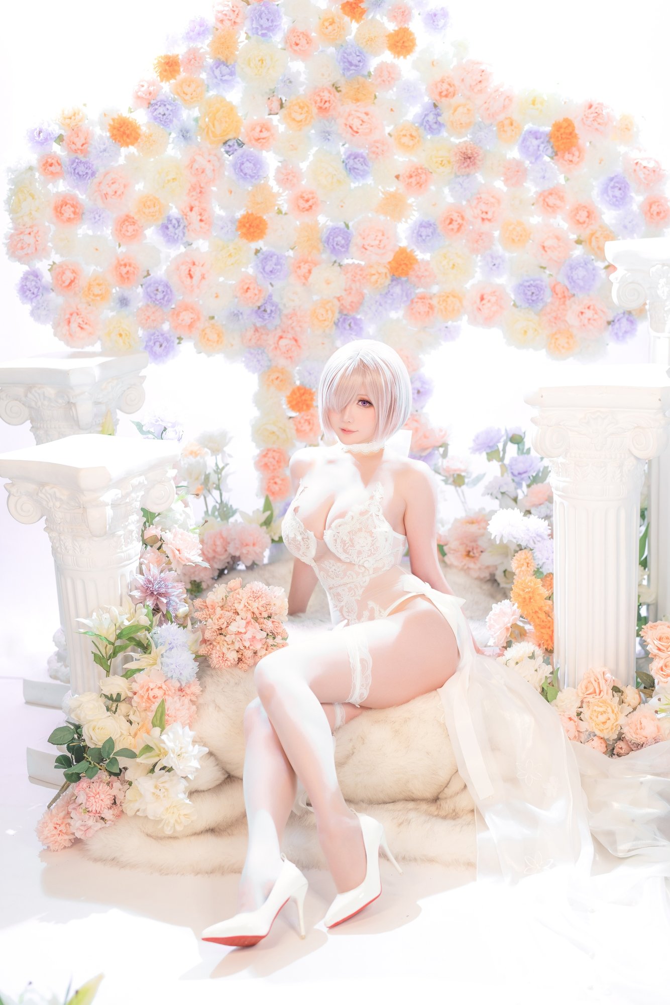 성지치치] 2023 3월 계획 C FGO 마슈 웨딩 드레스