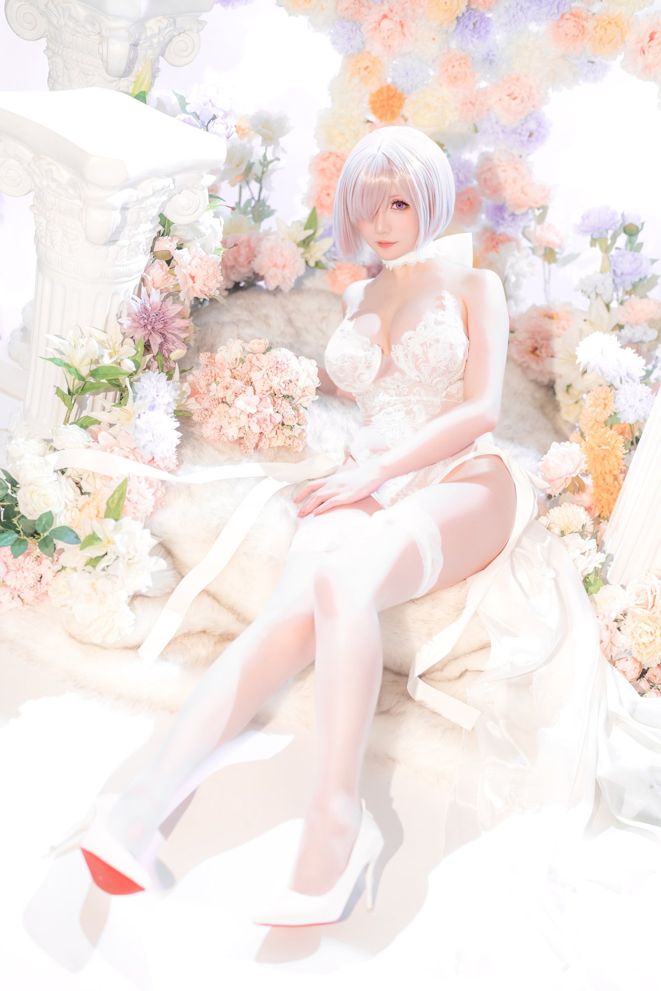 성지치치] 2023 3월 계획 C FGO 마슈 웨딩 드레스