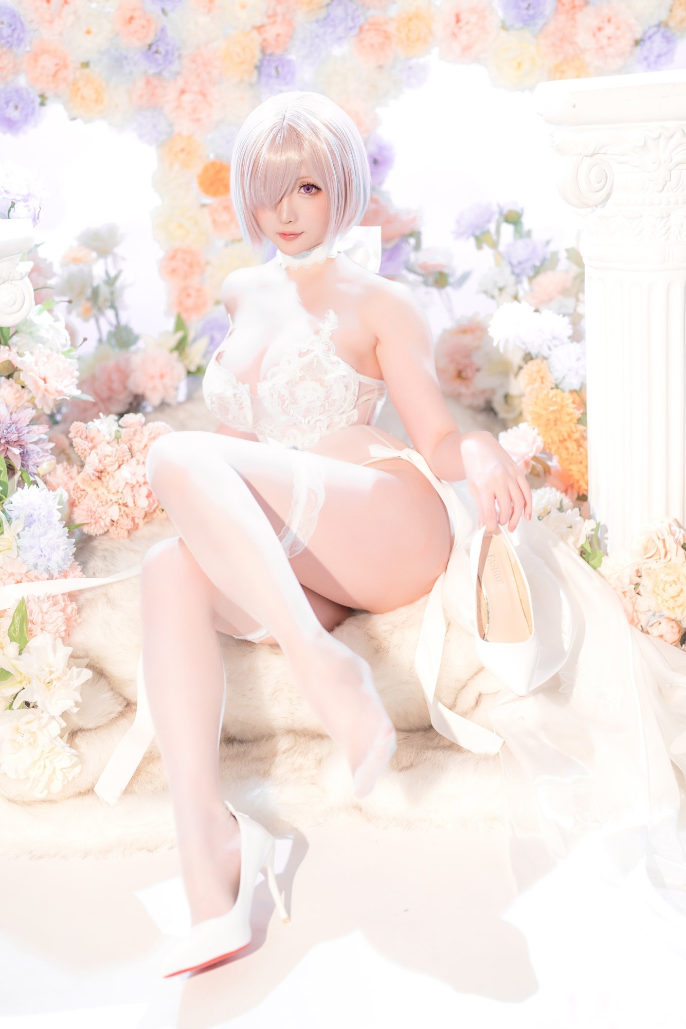 성지치치] 2023 3월 계획 C FGO 마슈 웨딩 드레스