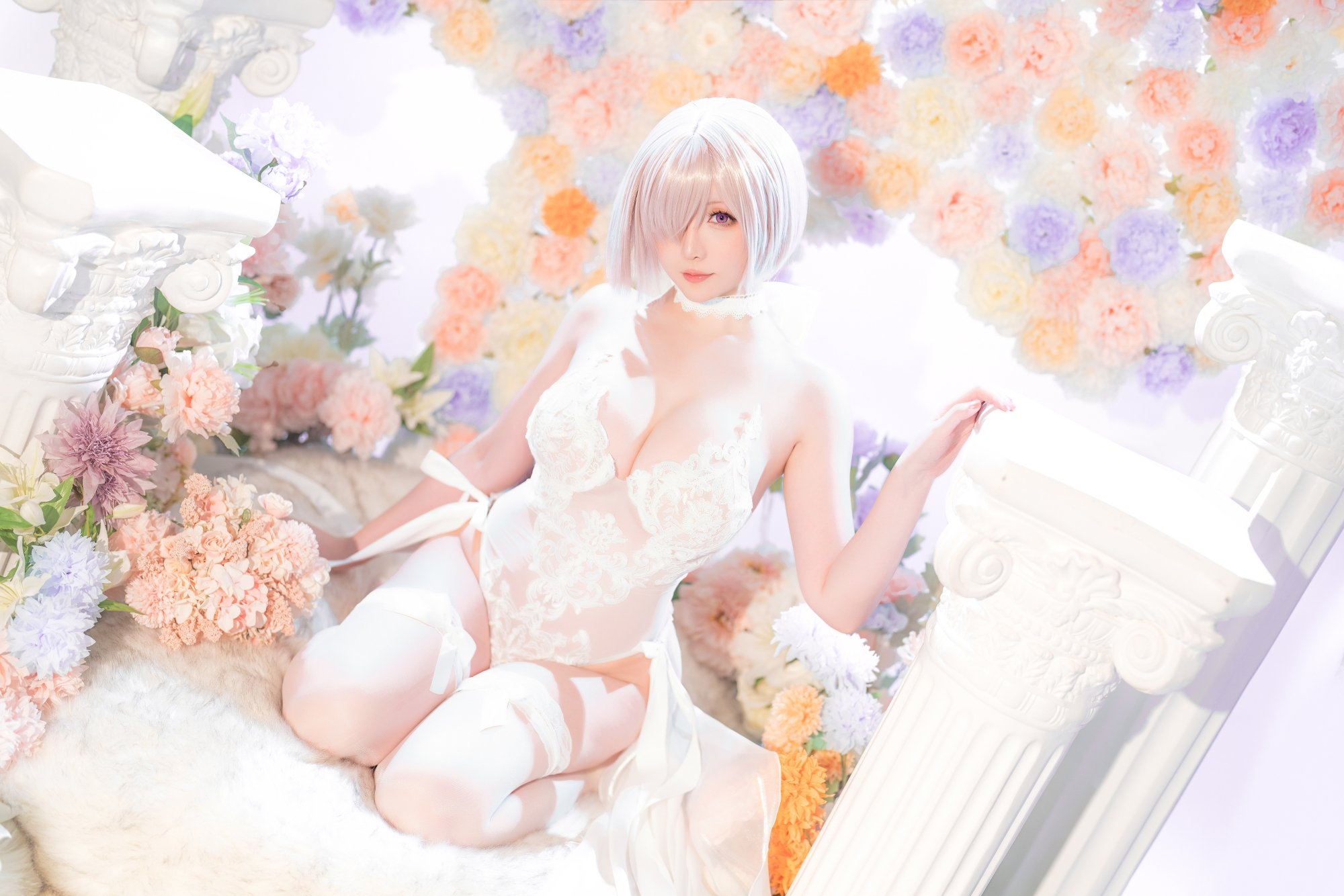 성지치치] 2023 3월 계획 C FGO 마슈 웨딩 드레스