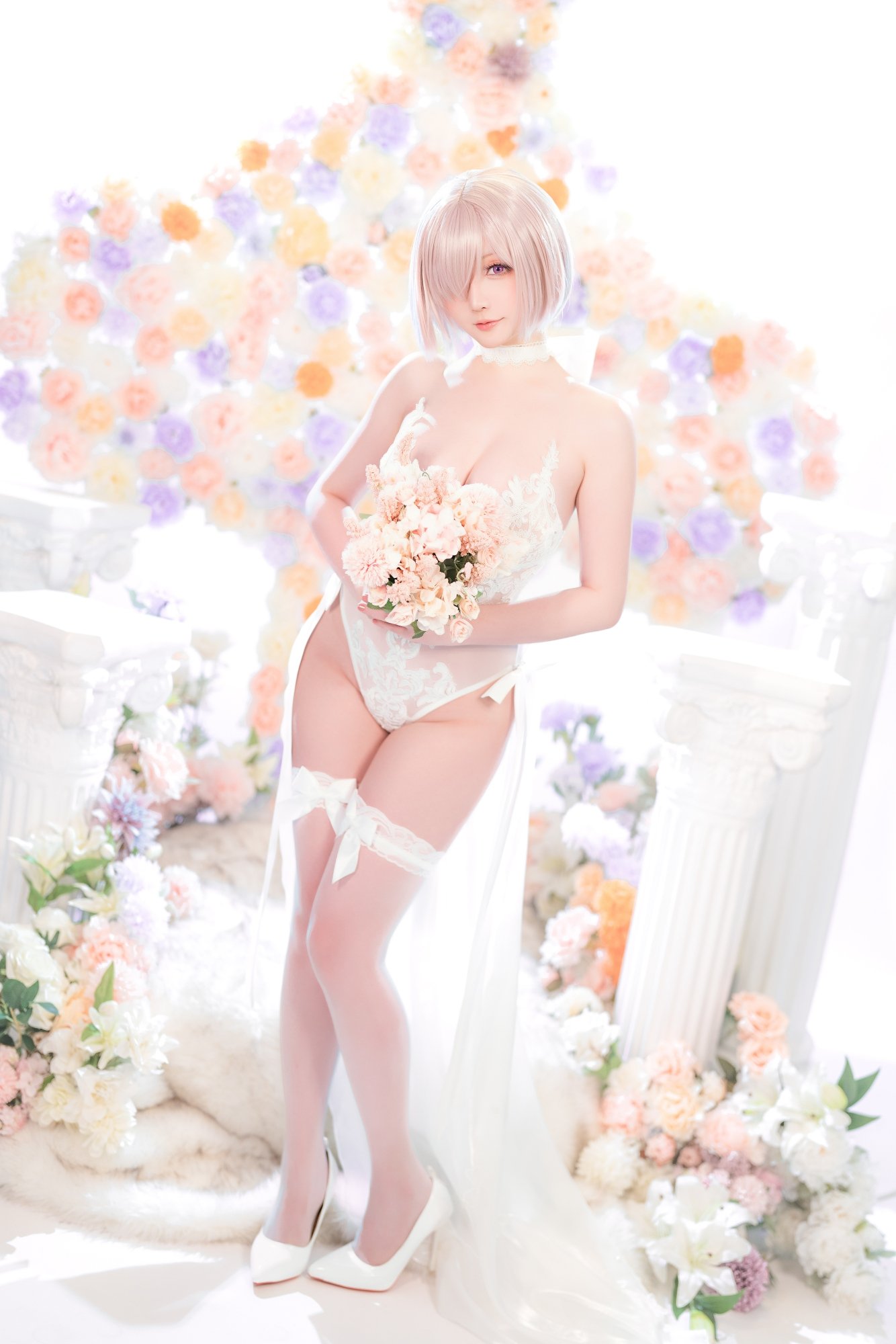 성지치치] 2023 3월 계획 C FGO 마슈 웨딩 드레스