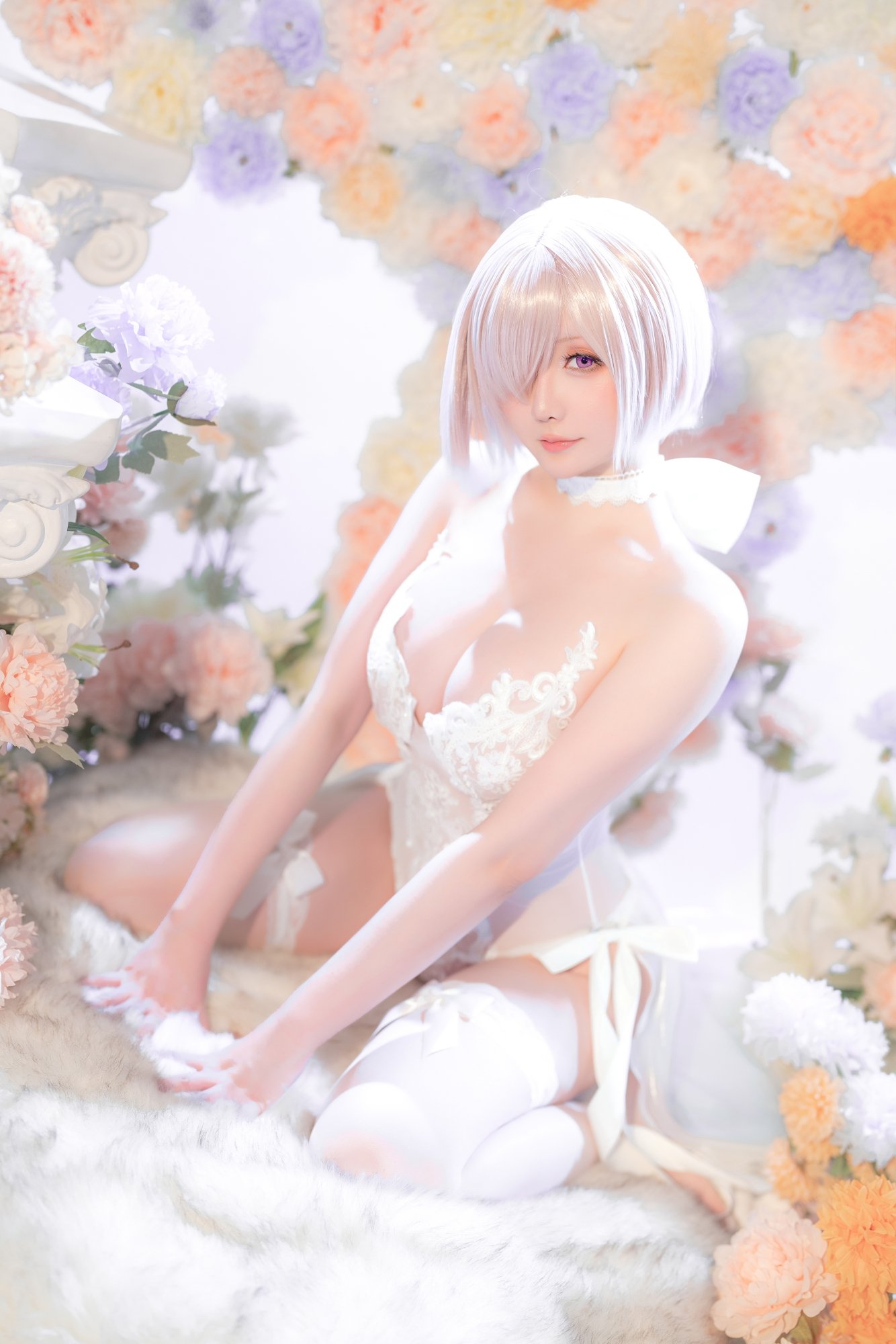 성지치치] 2023 3월 계획 C FGO 마슈 웨딩 드레스