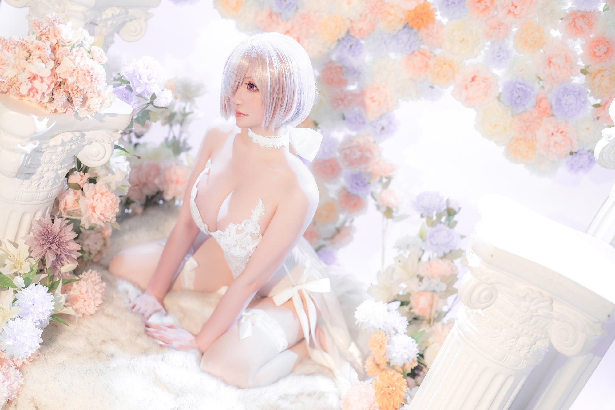 성지치치] 2023 3월 계획 C FGO 마슈 웨딩 드레스