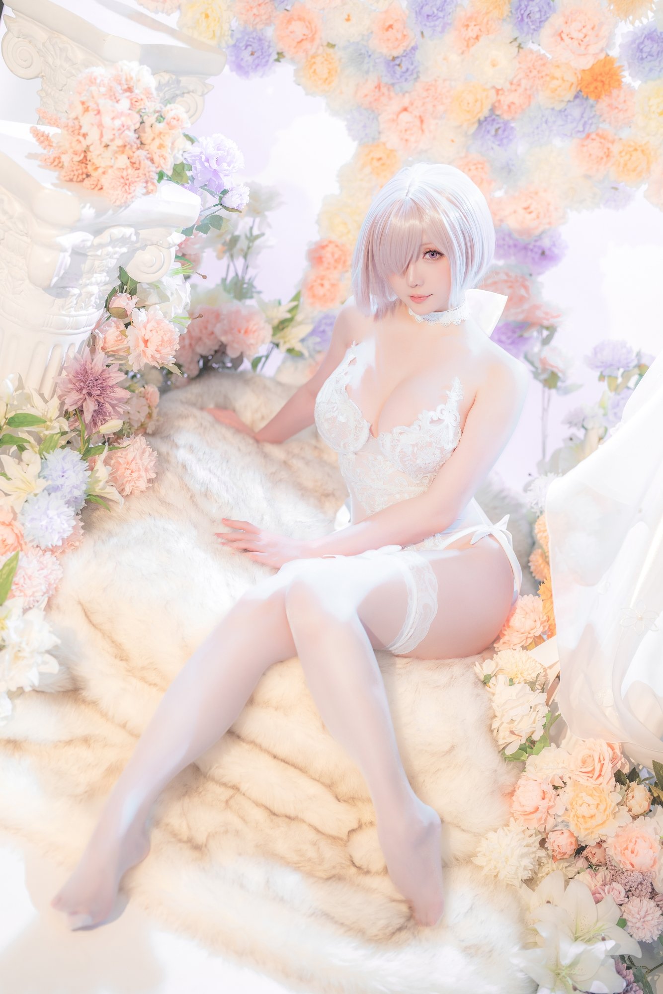성지치치] 2023 3월 계획 C FGO 마슈 웨딩 드레스