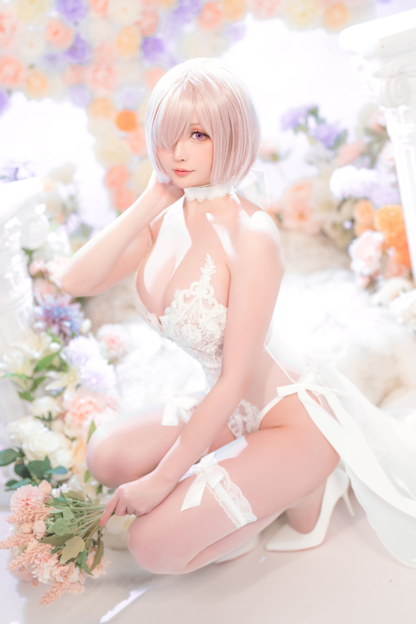 성지치치] 2023 3월 계획 C FGO 마슈 웨딩 드레스