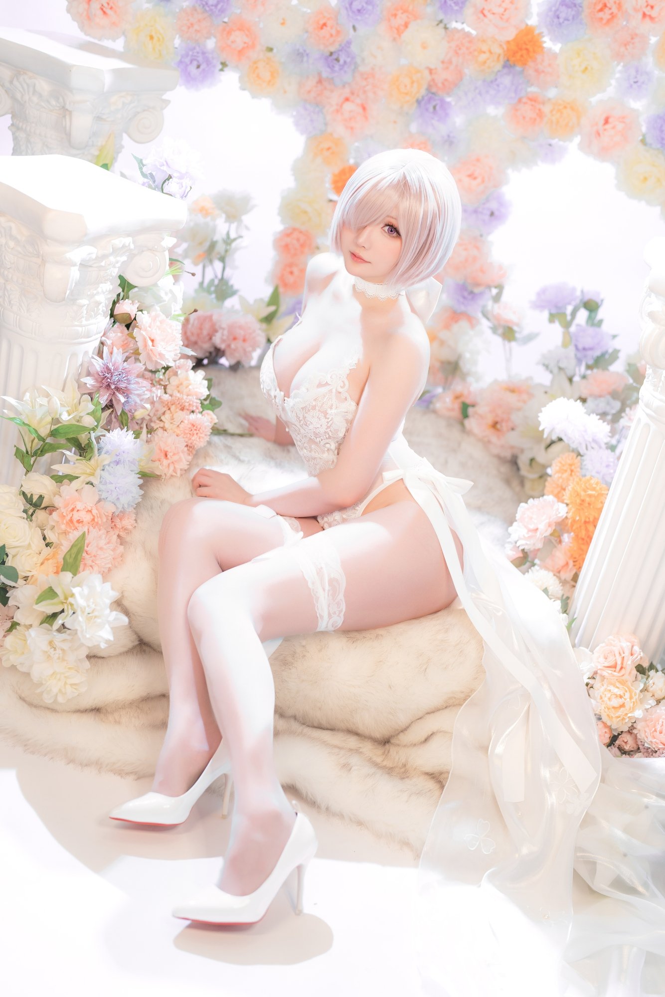 성지치치] 2023 3월 계획 C FGO 마슈 웨딩 드레스