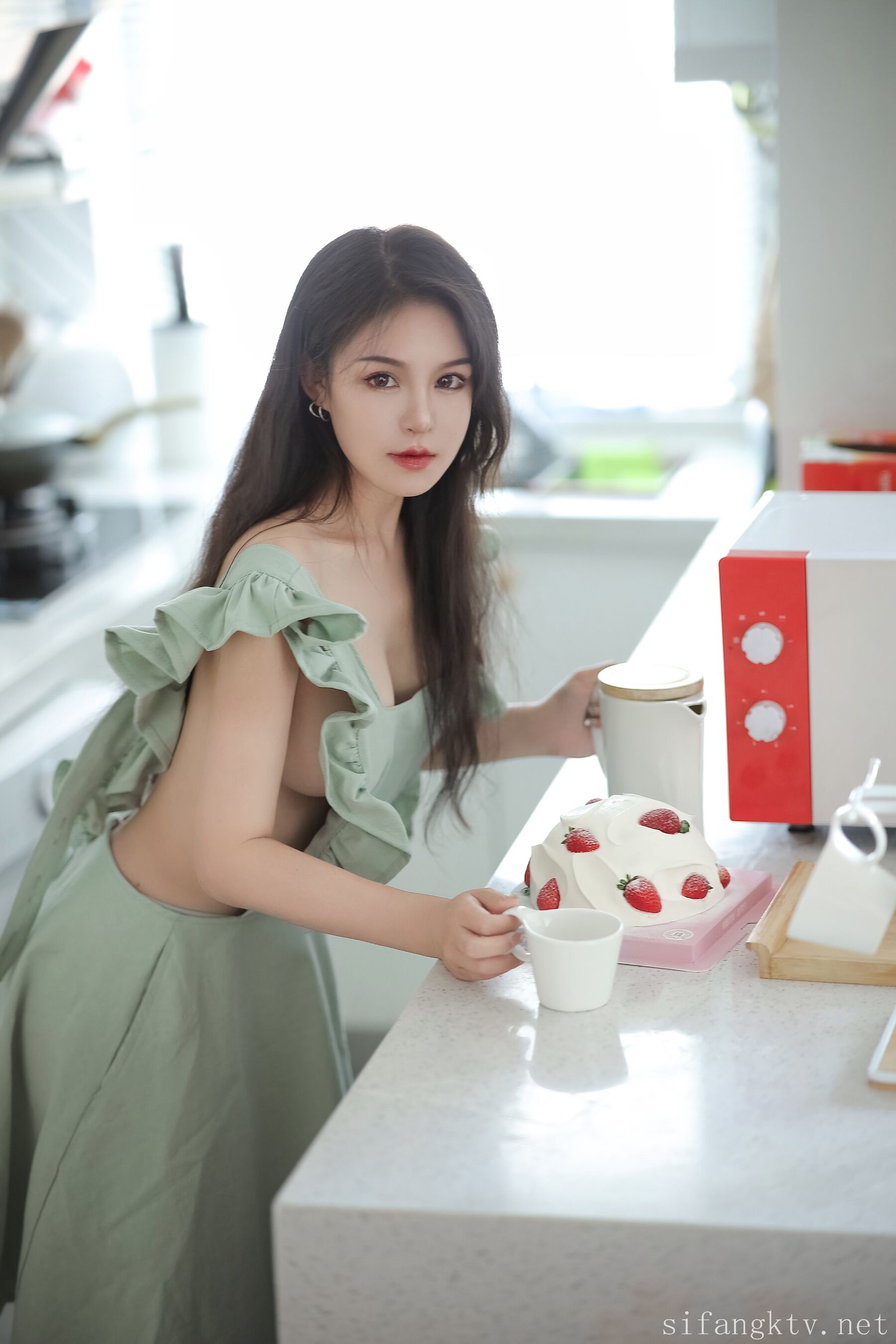桃暖醬 - 性感廚娘