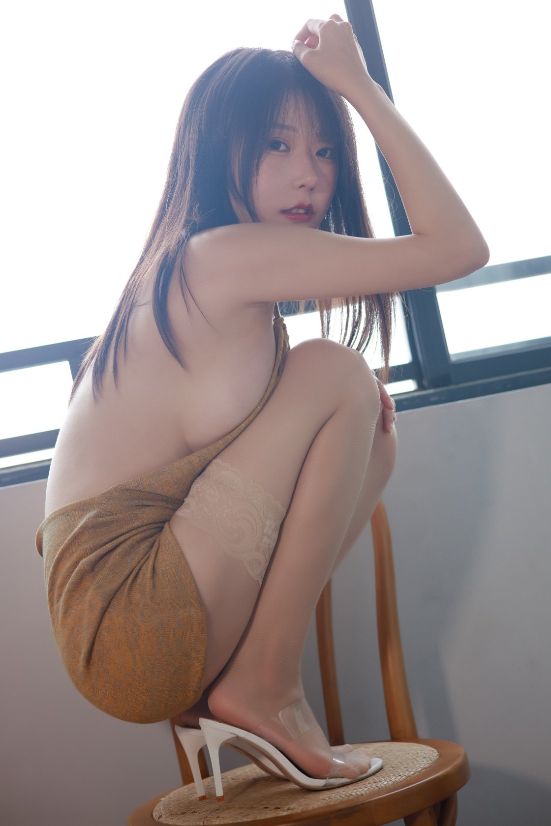 香草喵露露 - NO.44 杨枝甘露 露背裙裙
