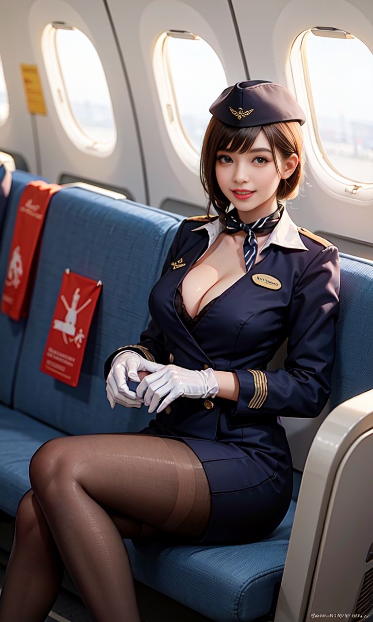 大韩航空公司漂亮空服美女