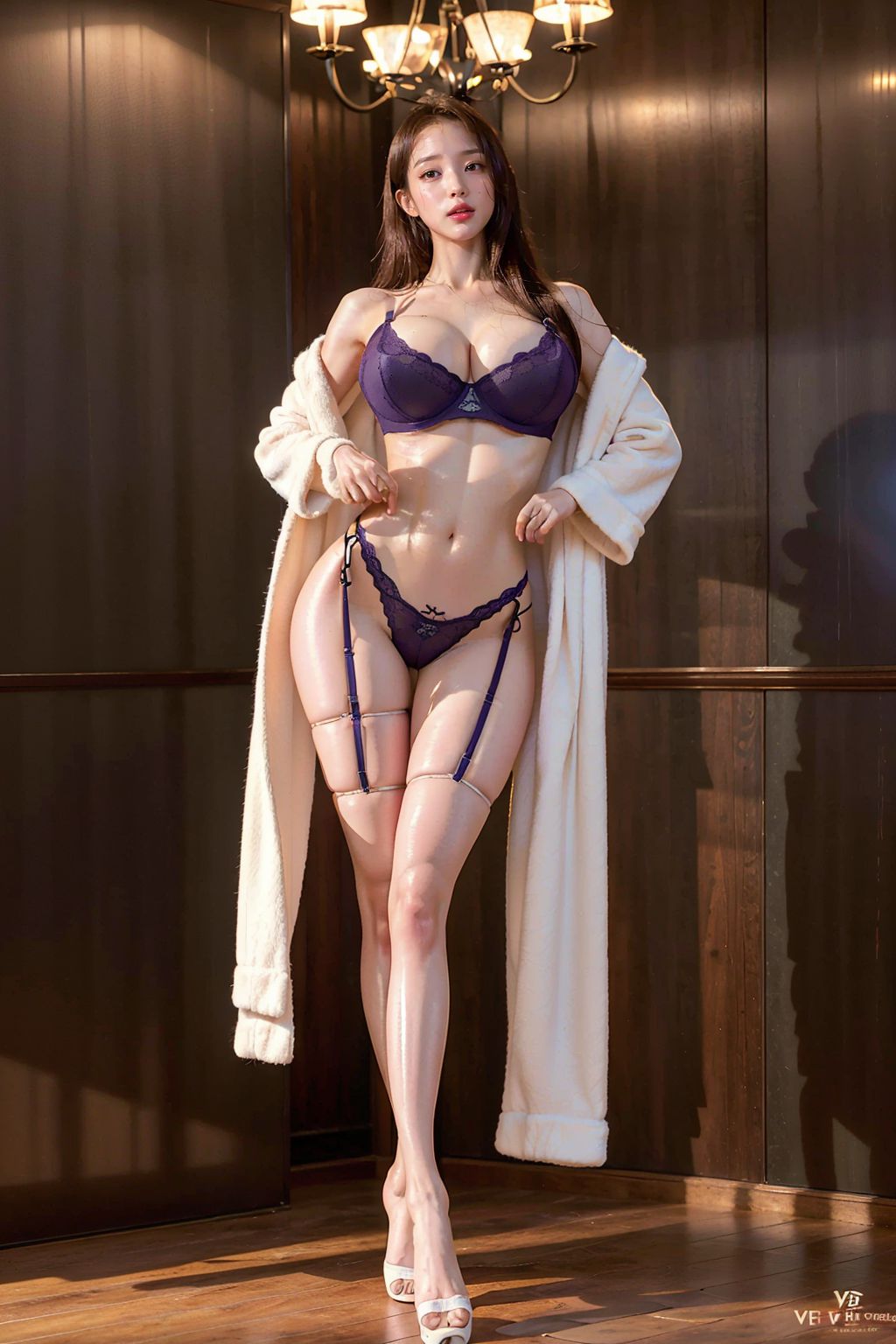 健身美女情趣裝走秀