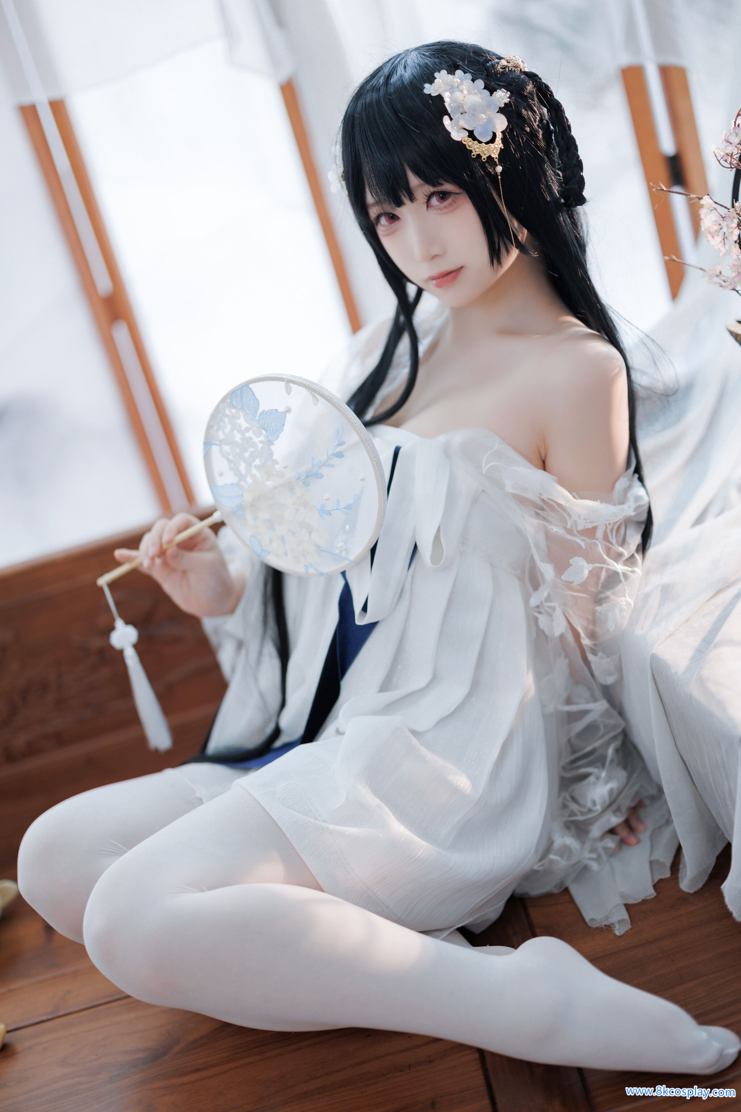 Yingluo Jiang w] Yi Xian's hair like ointment and skin like congealed fat, Azur Lane Yat Sen