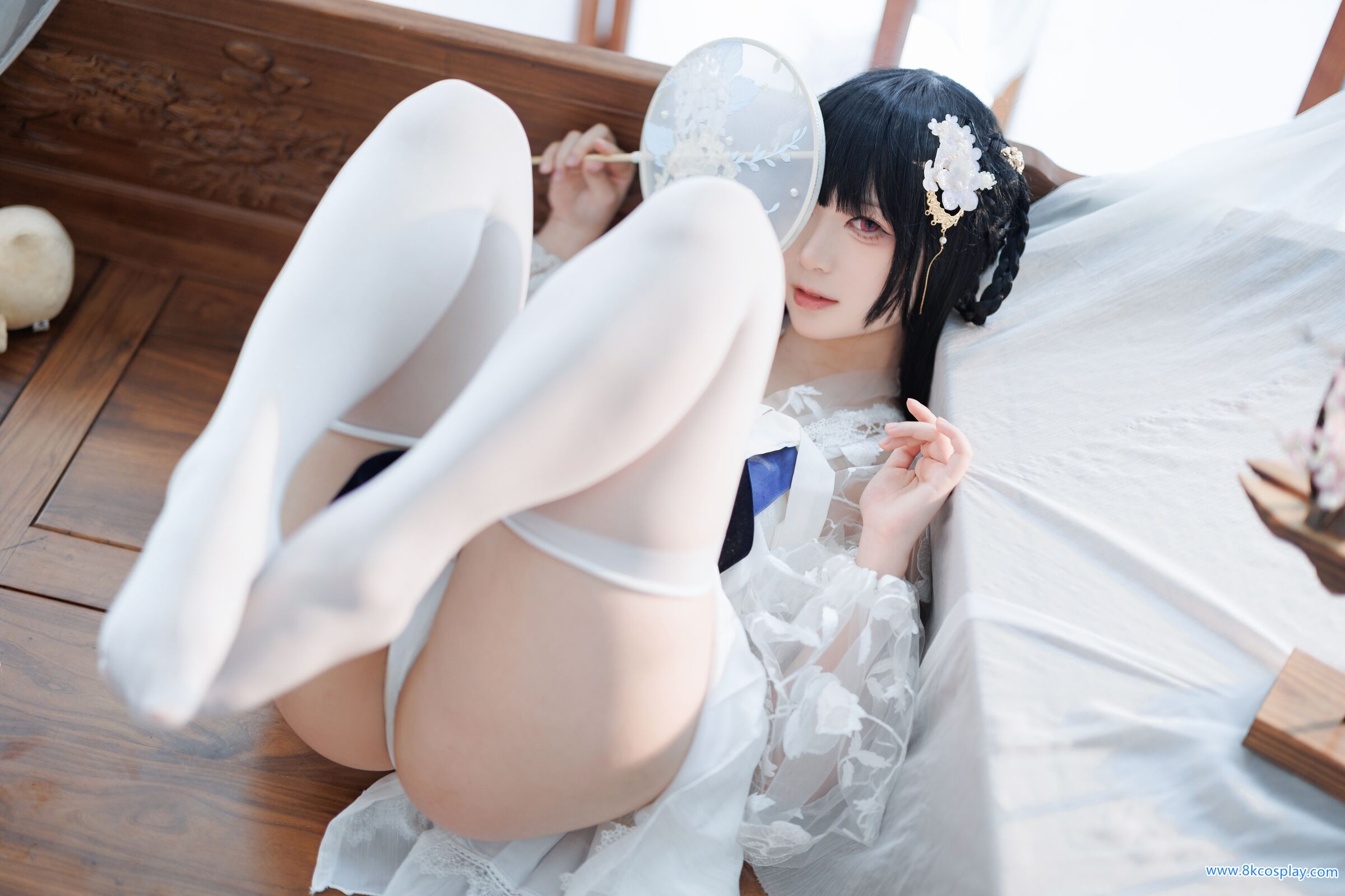 Yingluo Jiang w] Yi Xian's hair like ointment and skin like congealed fat, Azur Lane Yat Sen