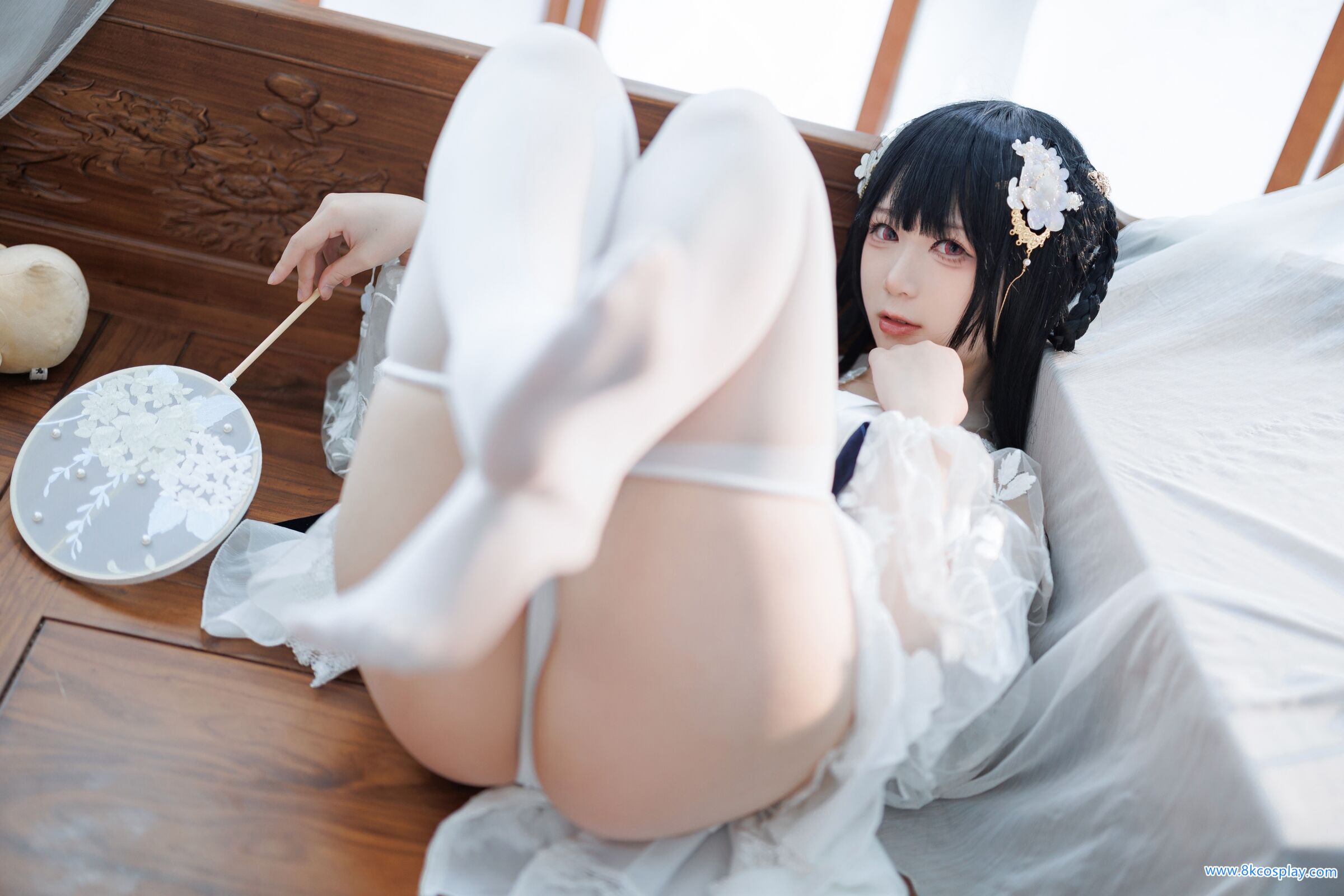 Yingluo Jiang w] Yi Xian's hair like ointment and skin like congealed fat, Azur Lane Yat Sen