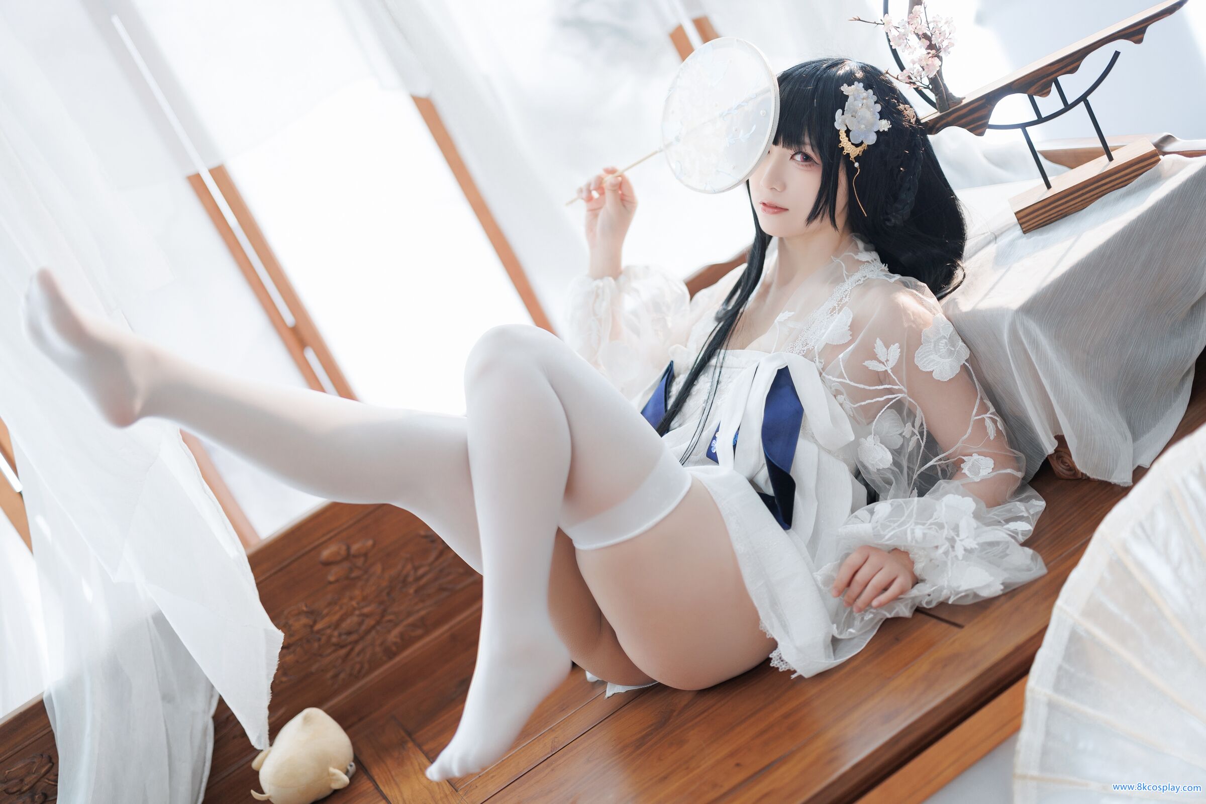 Yingluo Jiang w] Yi Xian's hair like ointment and skin like congealed fat, Azur Lane Yat Sen