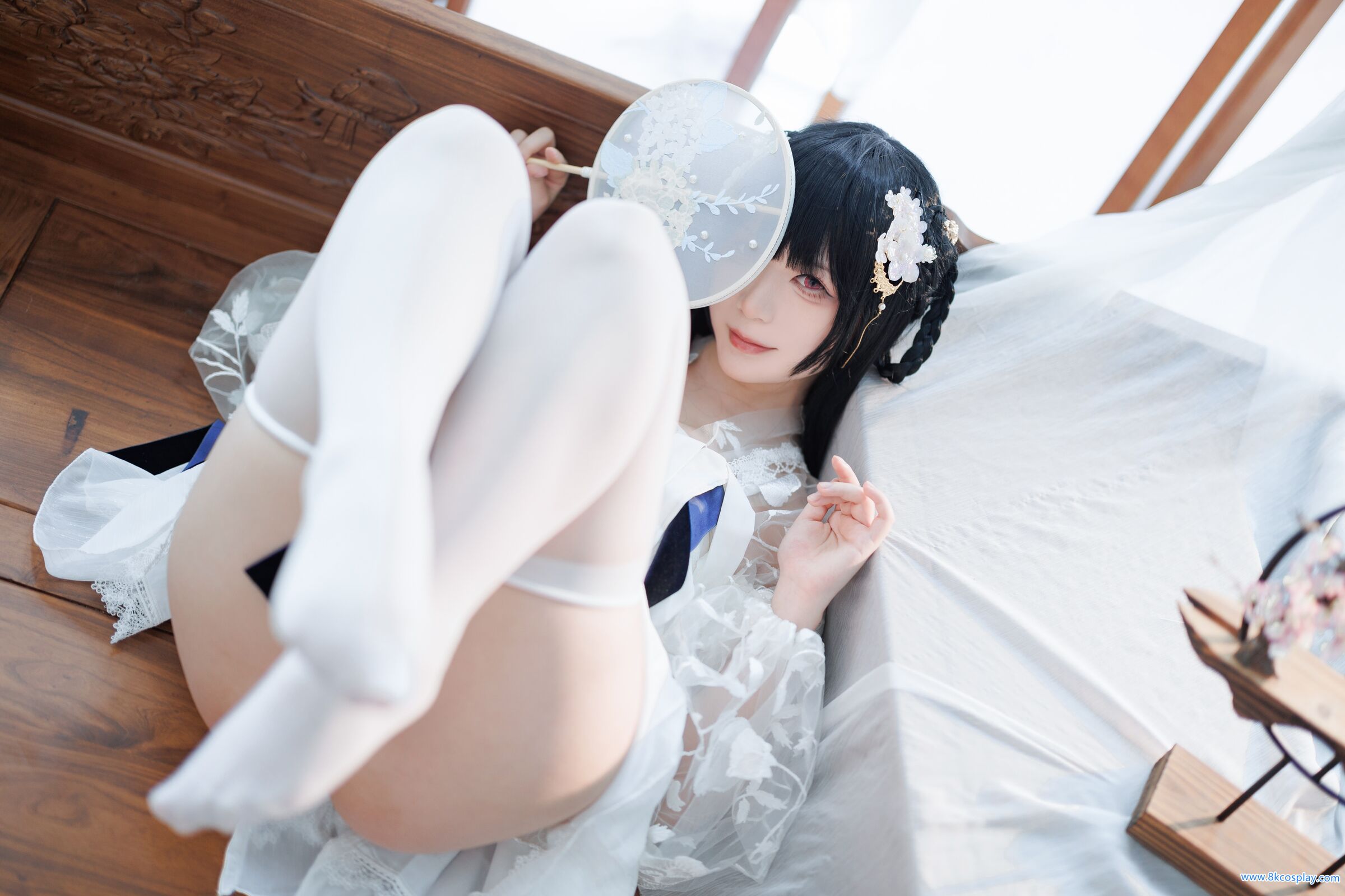 Yingluo Jiang w] Yi Xian's hair like ointment and skin like congealed fat, Azur Lane Yat Sen
