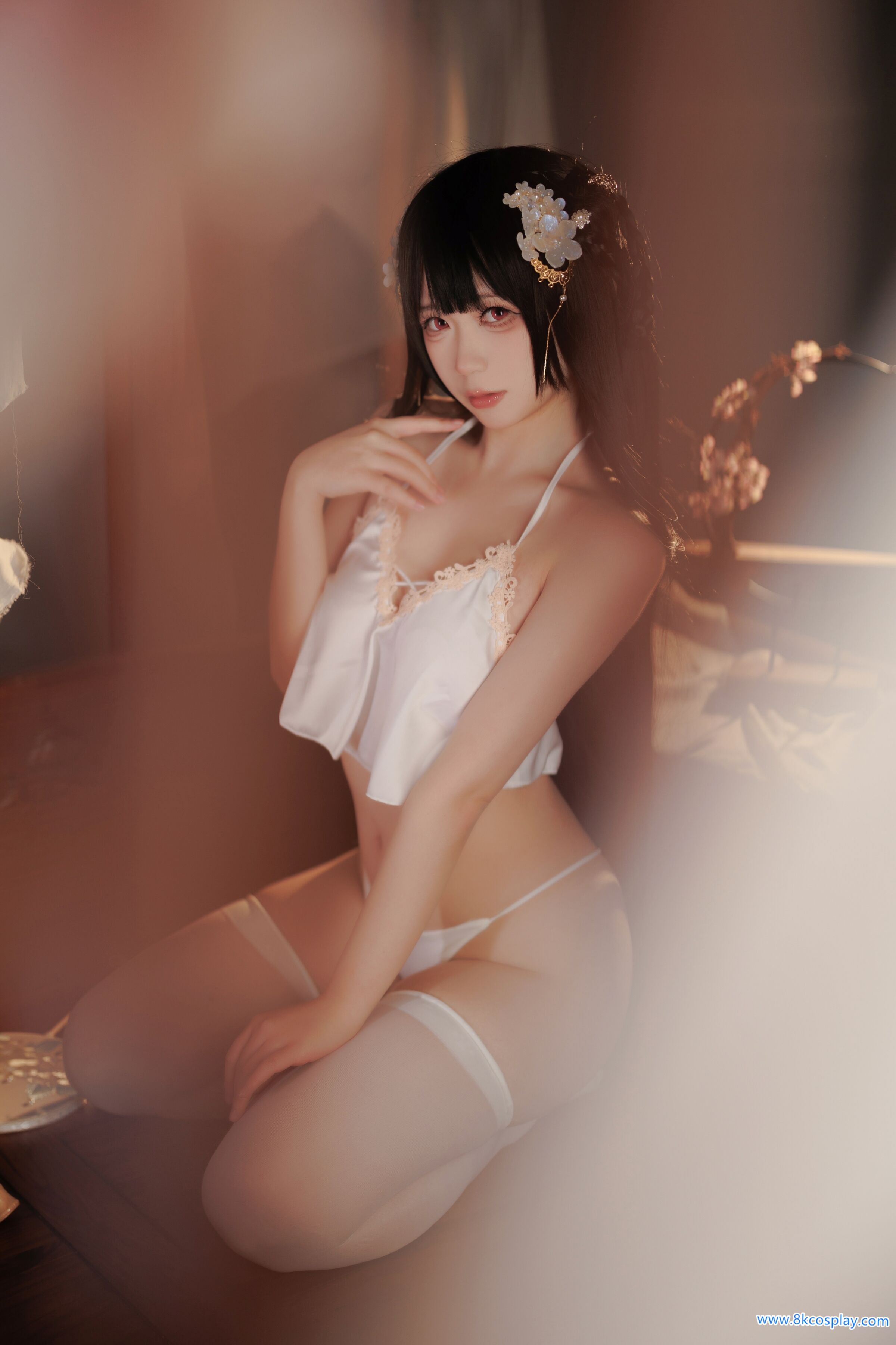 Yingluo Jiang w] Yi Xian's hair like ointment and skin like congealed fat, Azur Lane Yat Sen