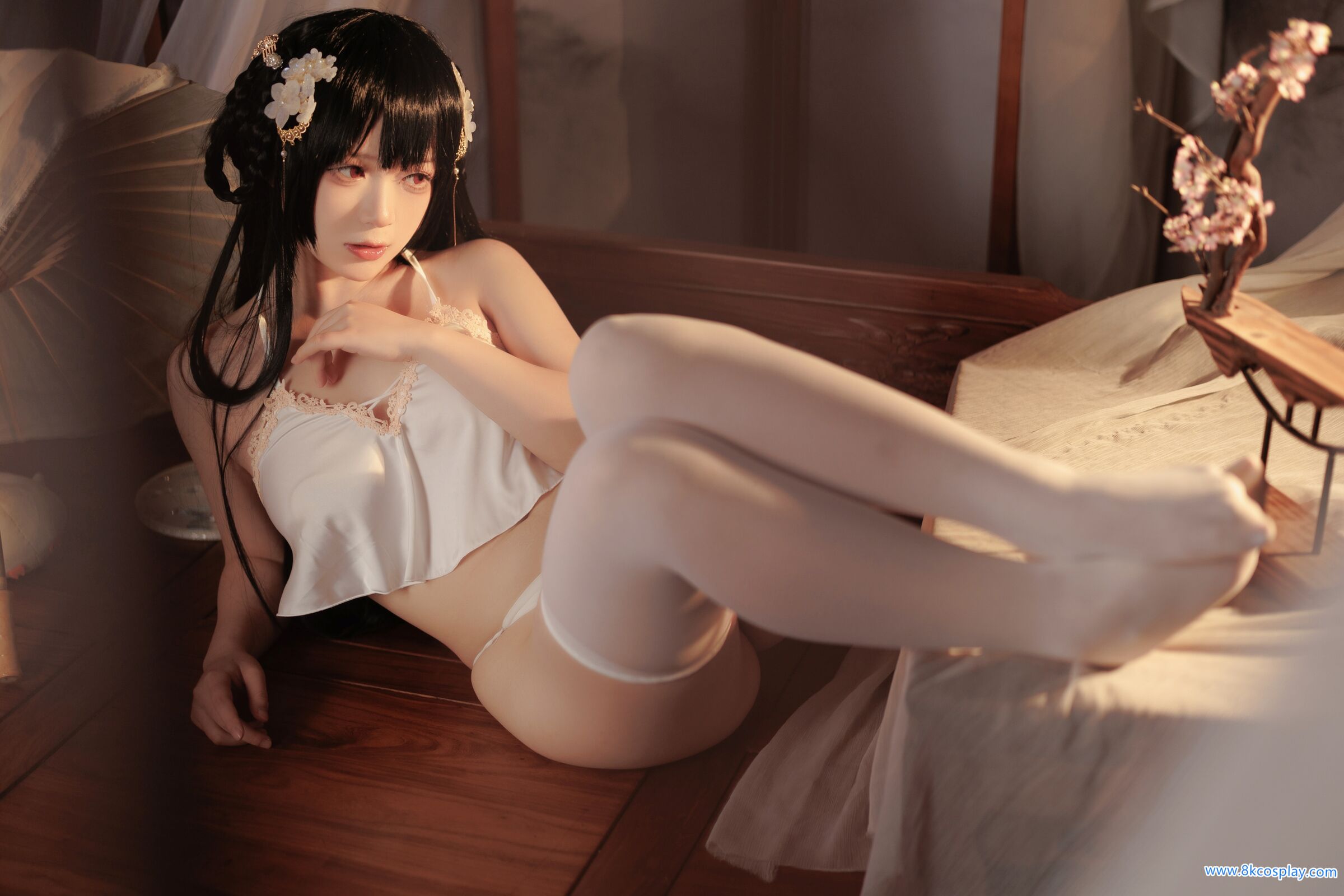 Yingluo Jiang w] Yi Xian's hair like ointment and skin like congealed fat, Azur Lane Yat Sen