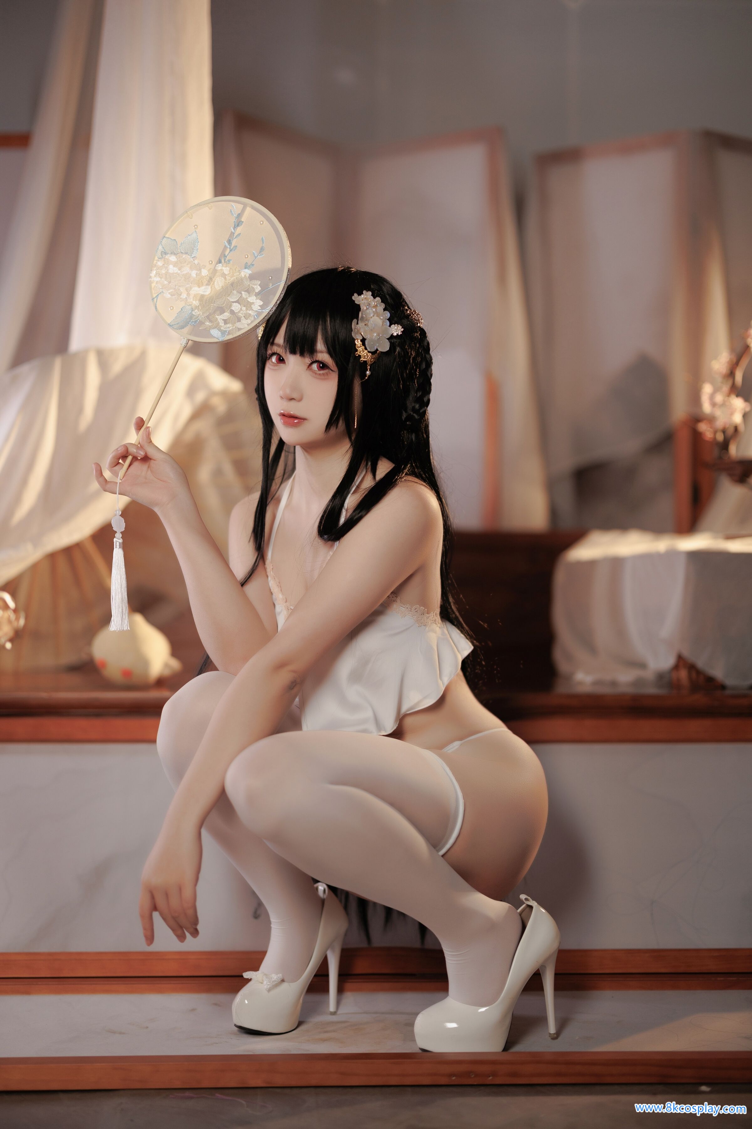 Yingluo Jiang w] Yi Xian's hair like ointment and skin like congealed fat, Azur Lane Yat Sen