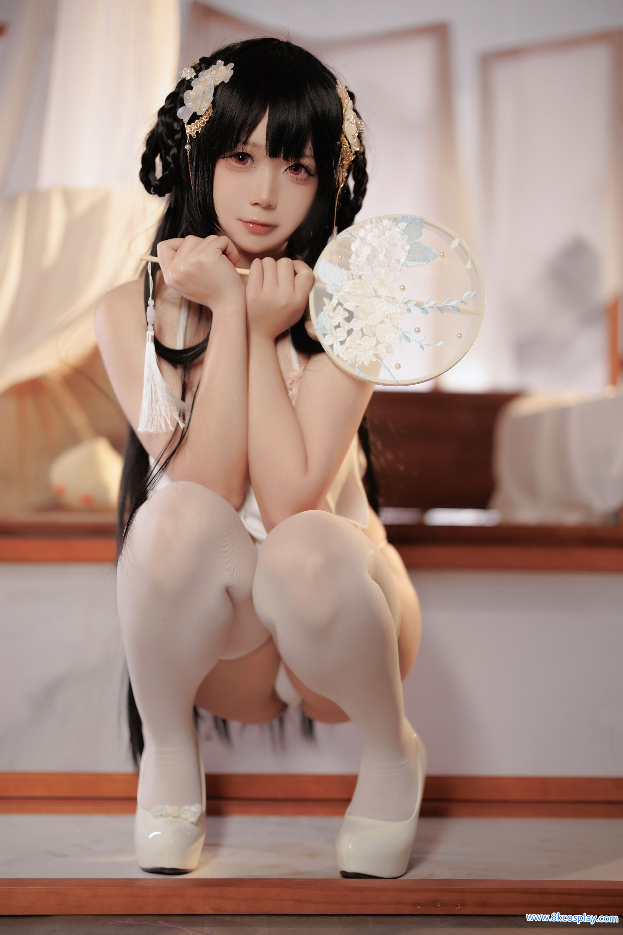 Yingluo Jiang w] Yi Xian's hair like ointment and skin like congealed fat, Azur Lane Yat Sen