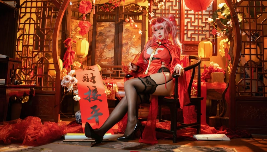 七七娜娜子 NO.006 布萊默頓新春旗袍