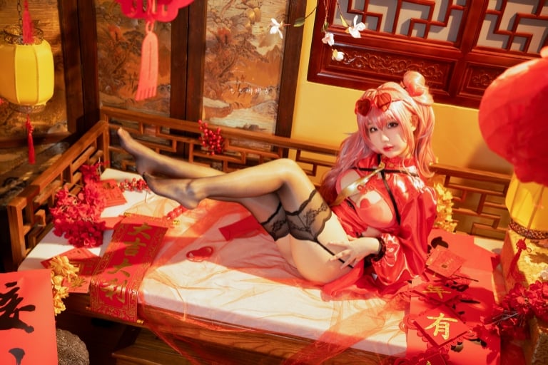 七七娜娜子 NO.006 布萊默頓新春旗袍