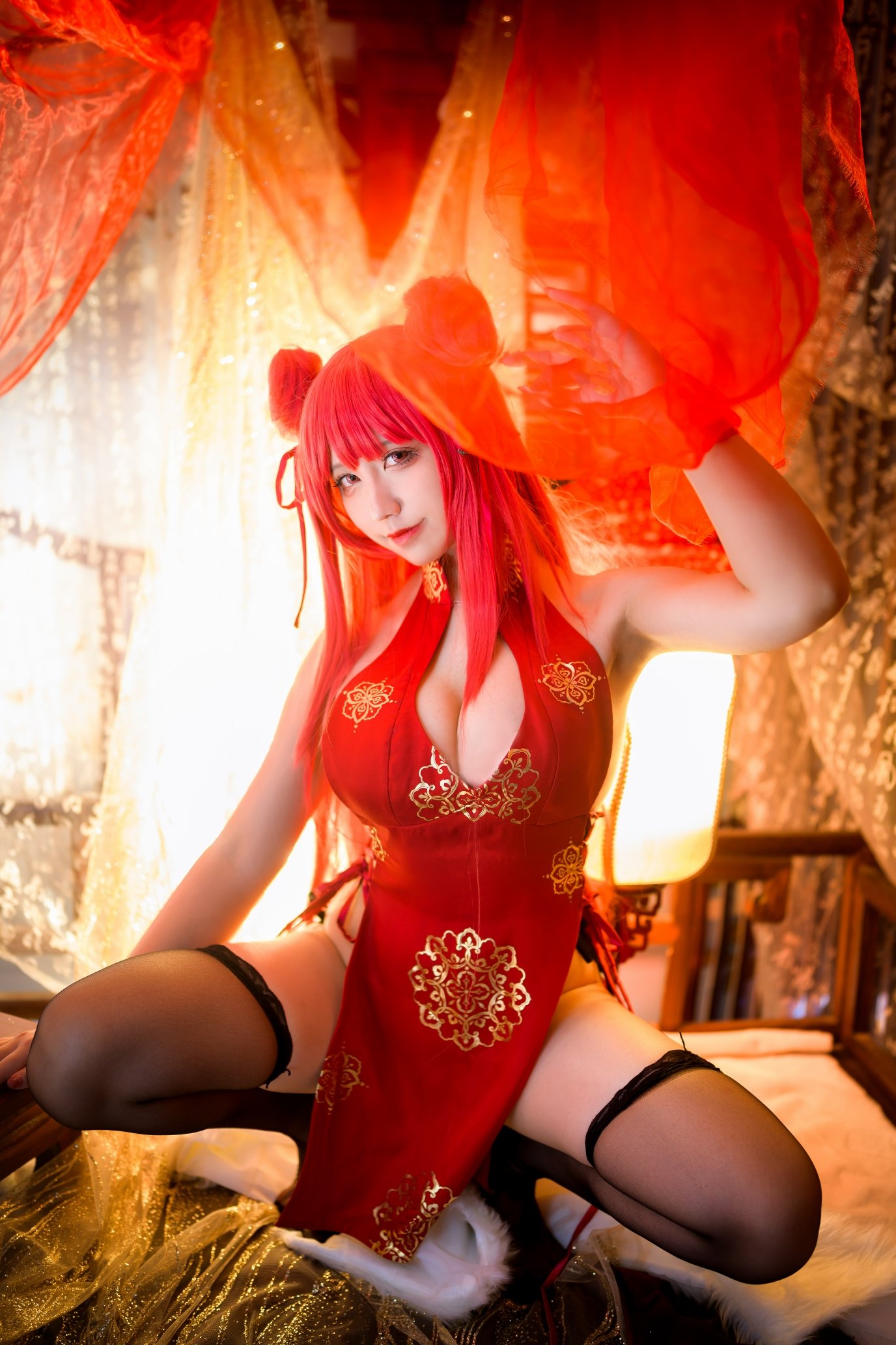 Jiu Qu Jean - Azur Lane Calypso New Year Qipao
