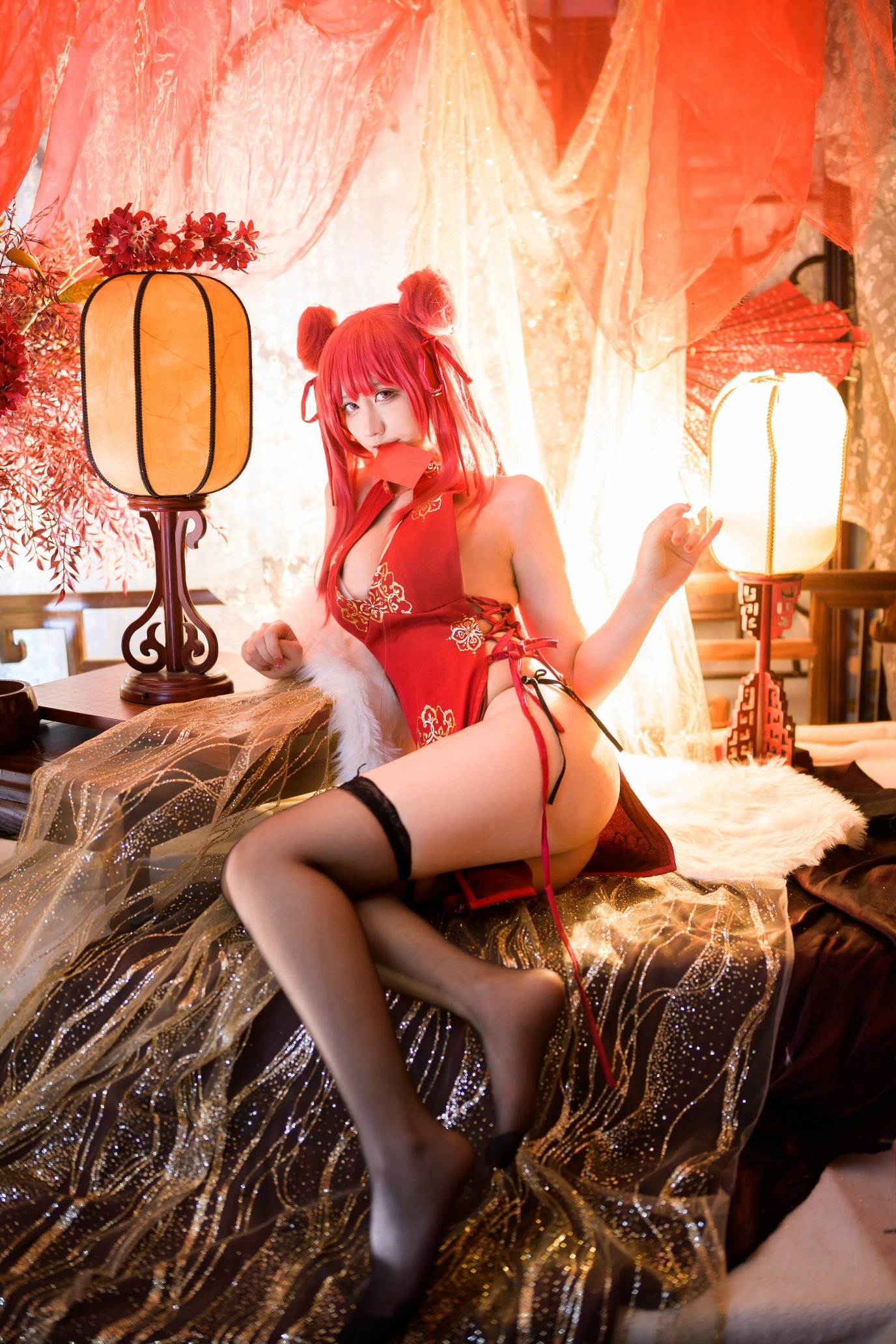 Jiu Qu Jean - Azur Lane Calypso New Year Qipao
