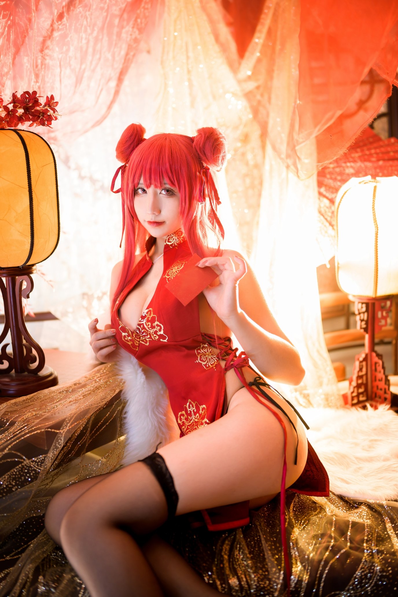 Jiu Qu Jean - Azur Lane Calypso New Year Qipao