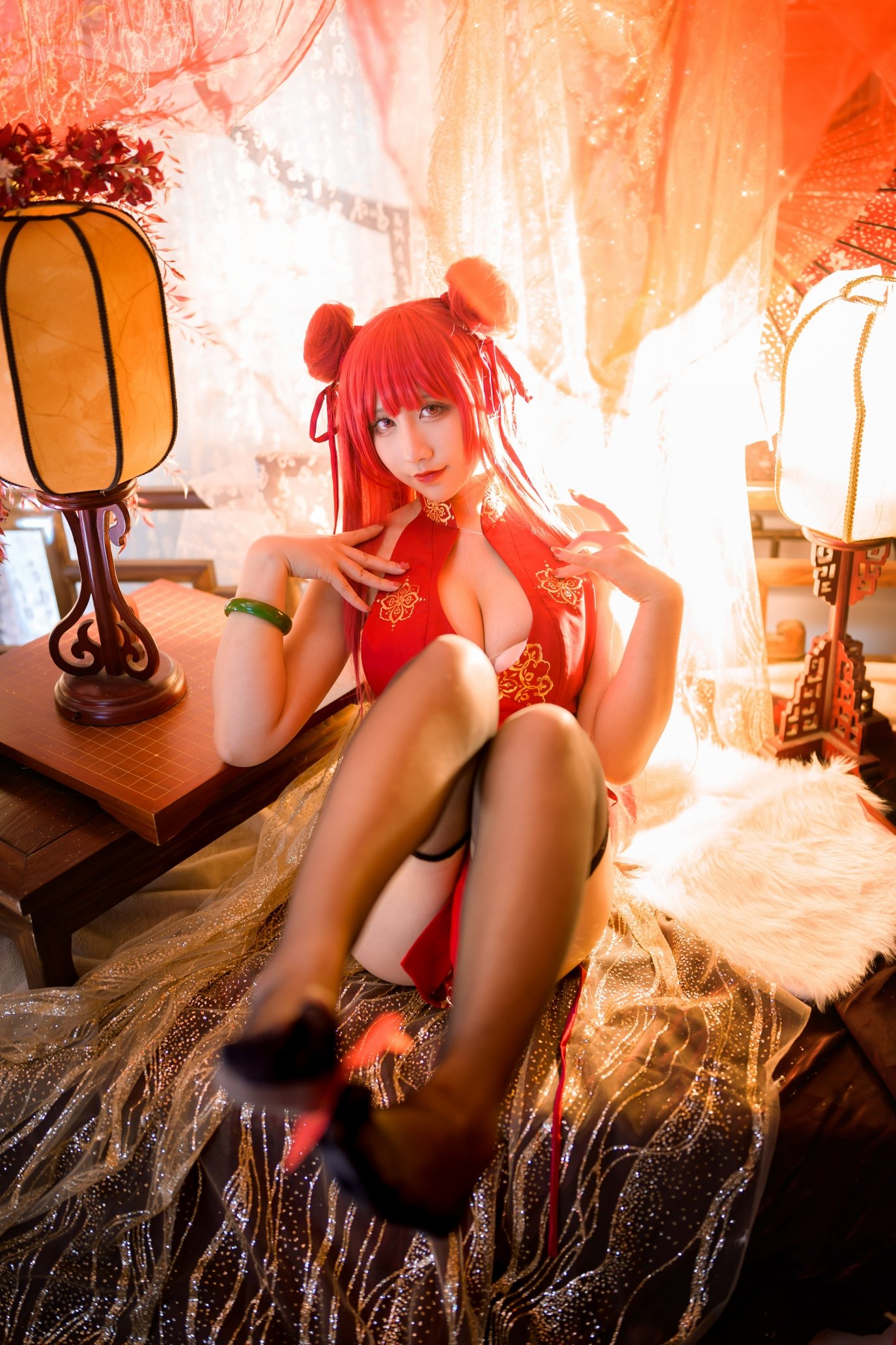 Jiu Qu Jean - Azur Lane Calypso New Year Qipao