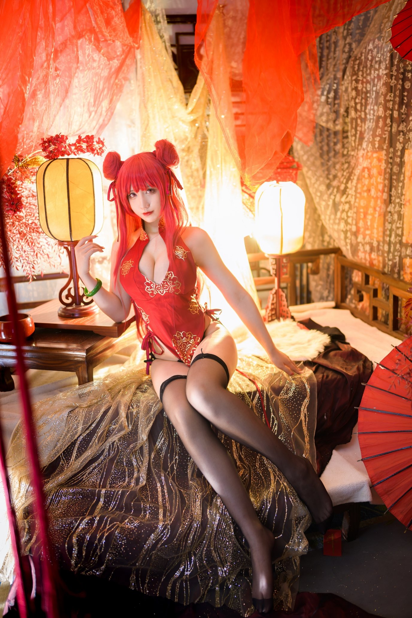 Jiu Qu Jean - Azur Lane Calypso New Year Qipao