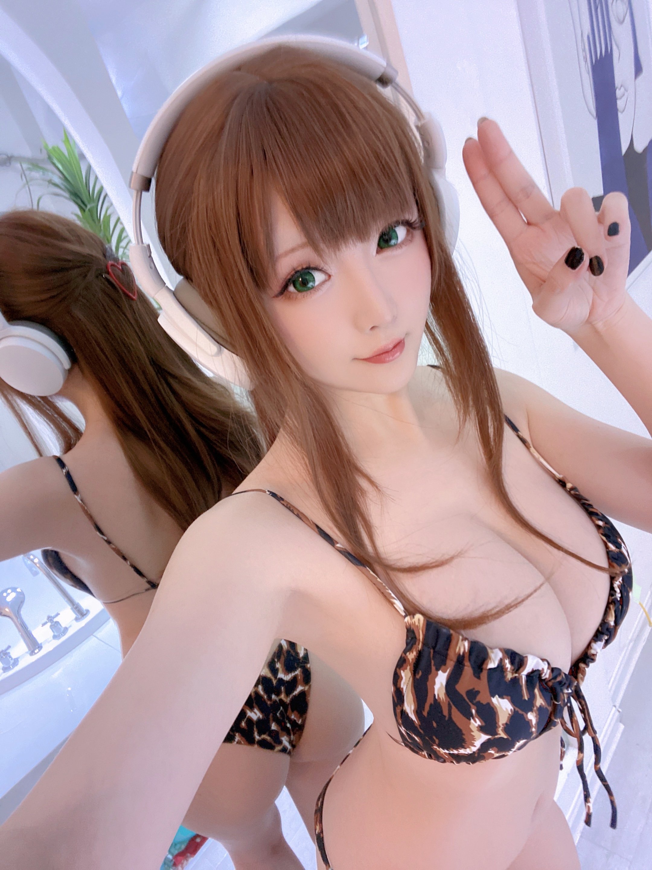 Xing Zhi Chi Chi - Leopard Print Swimsuit