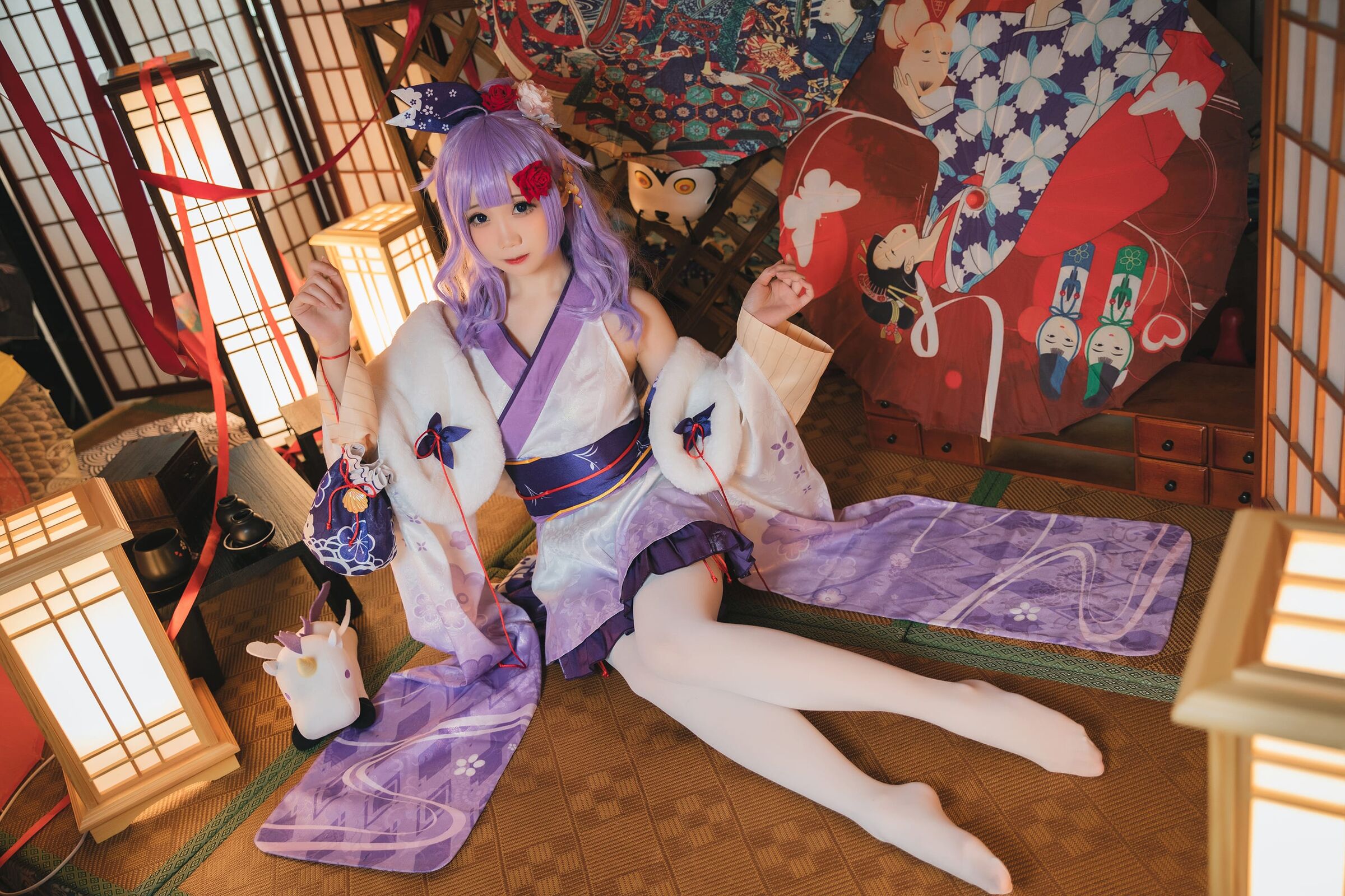 Men Men Tan - No. 24 Unicorn Kimono