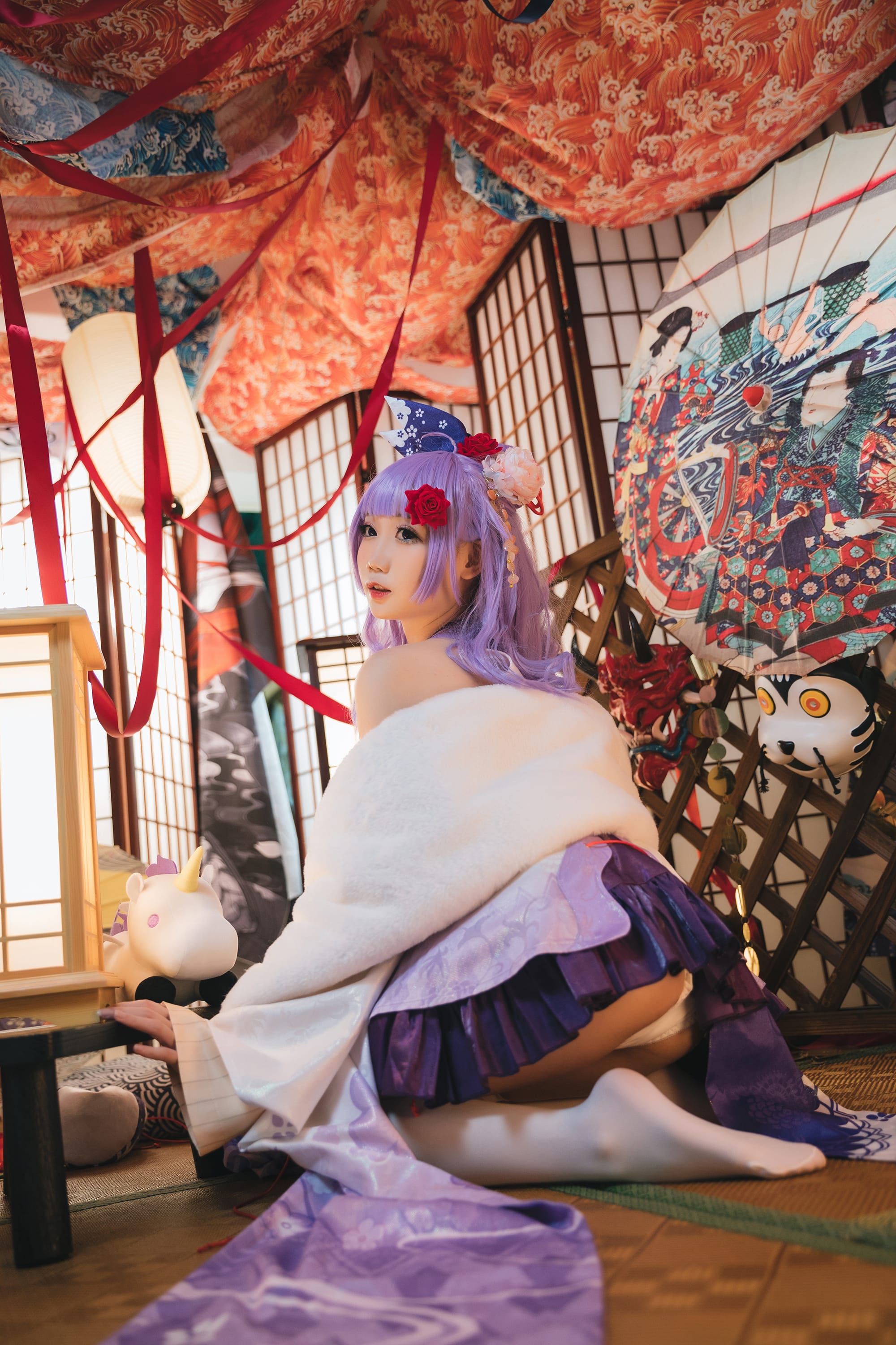 Men Men Tan - No. 24 Unicorn Kimono
