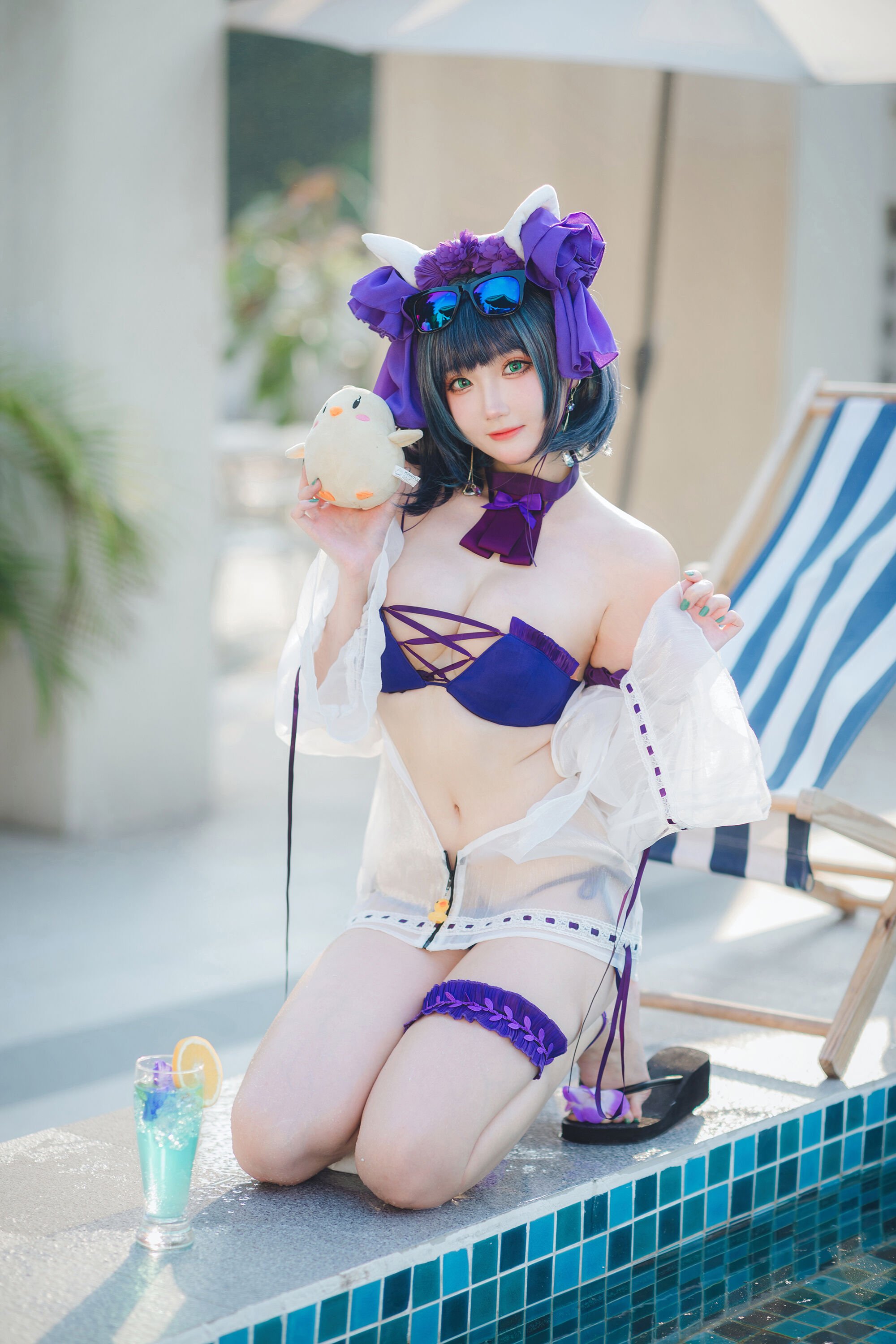Guaxi Jiang - Cheshire Swimsuit [32P