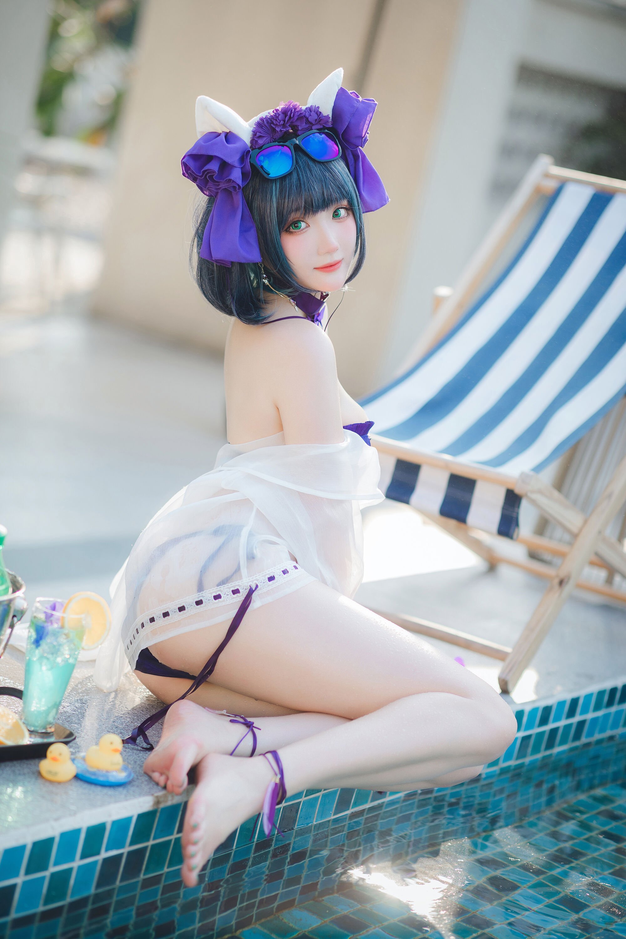 Guaxi Jiang - Cheshire Swimsuit [32P