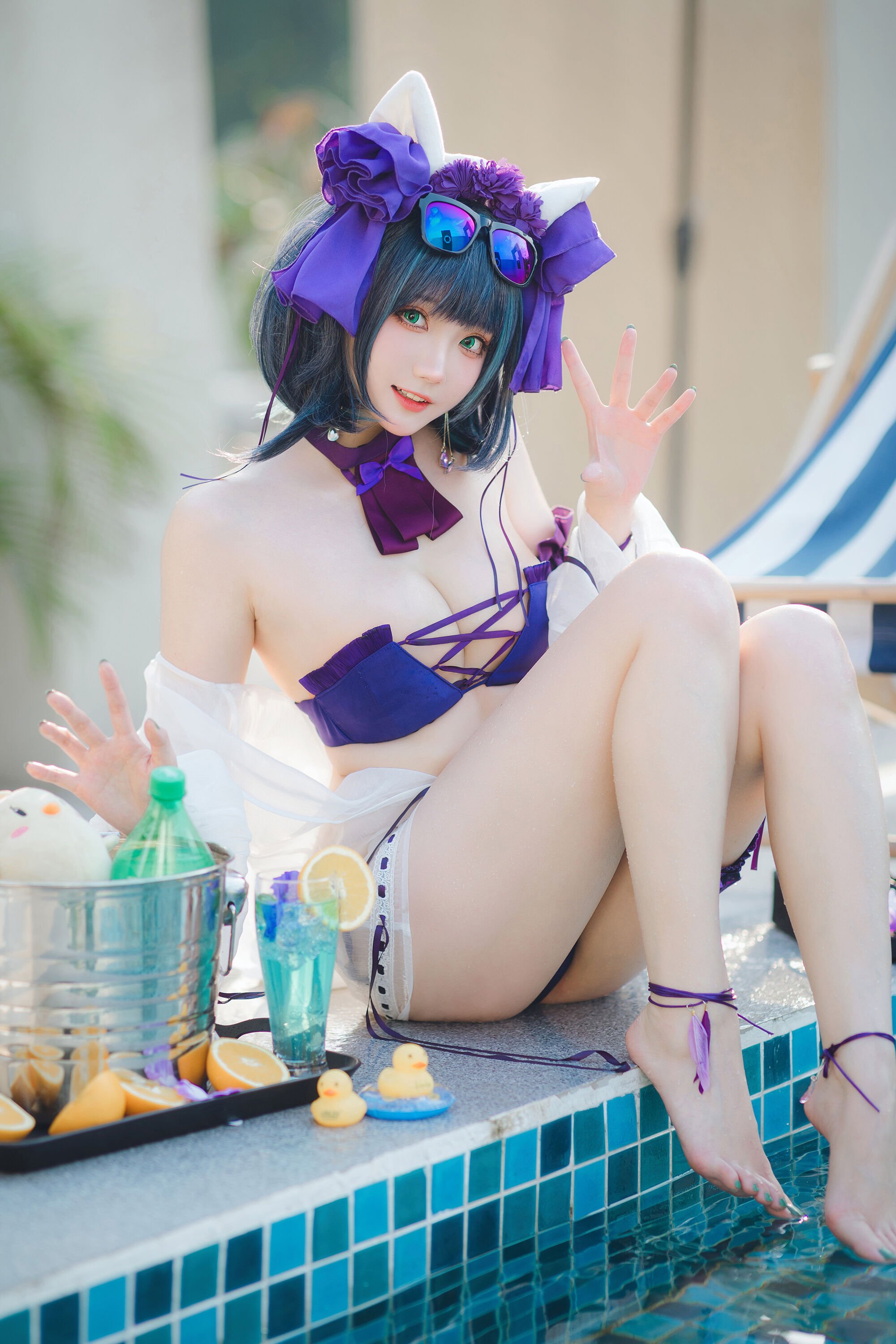 Guaxi Jiang - Cheshire Swimsuit [32P