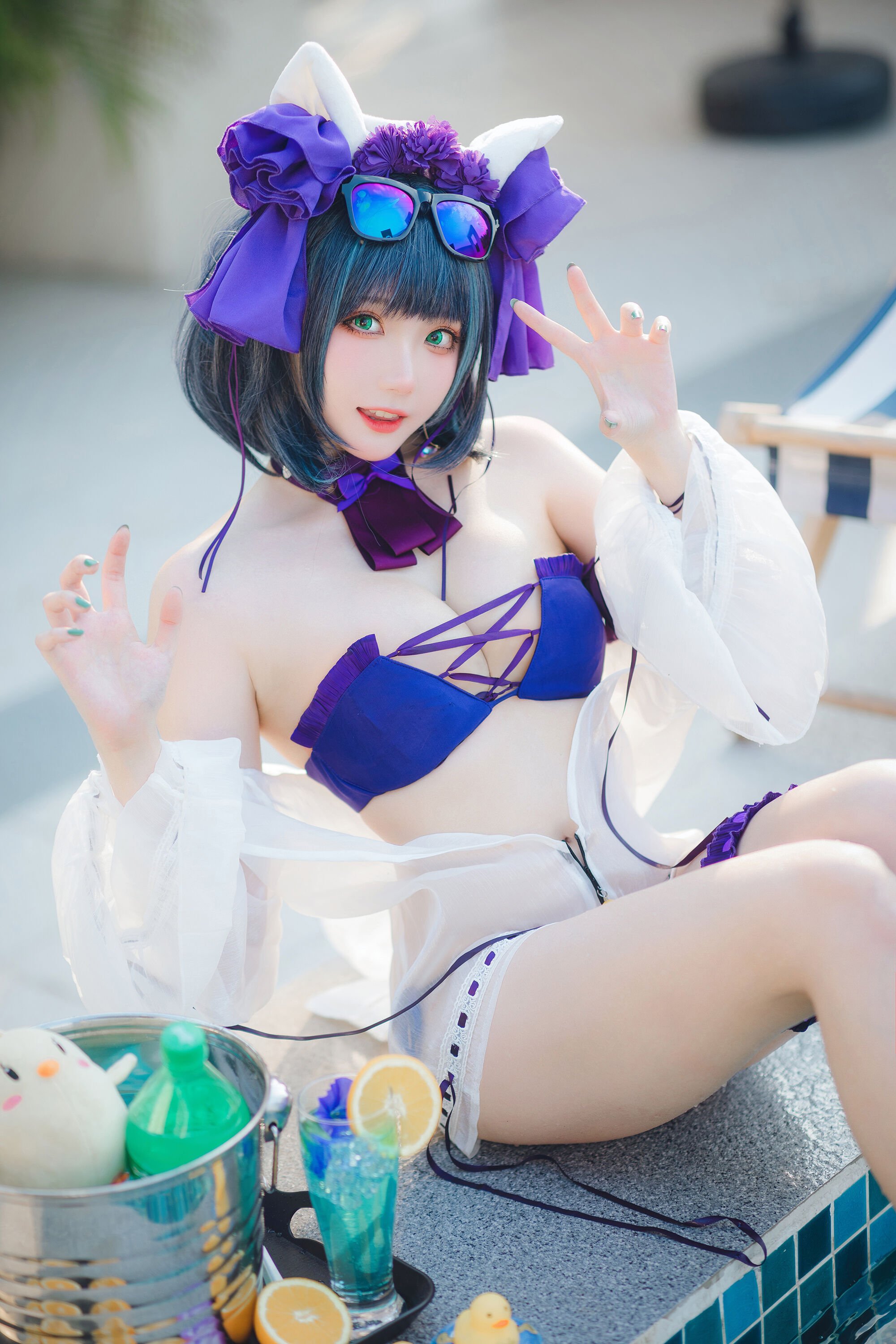 Guaxi Jiang - Cheshire Swimsuit [32P