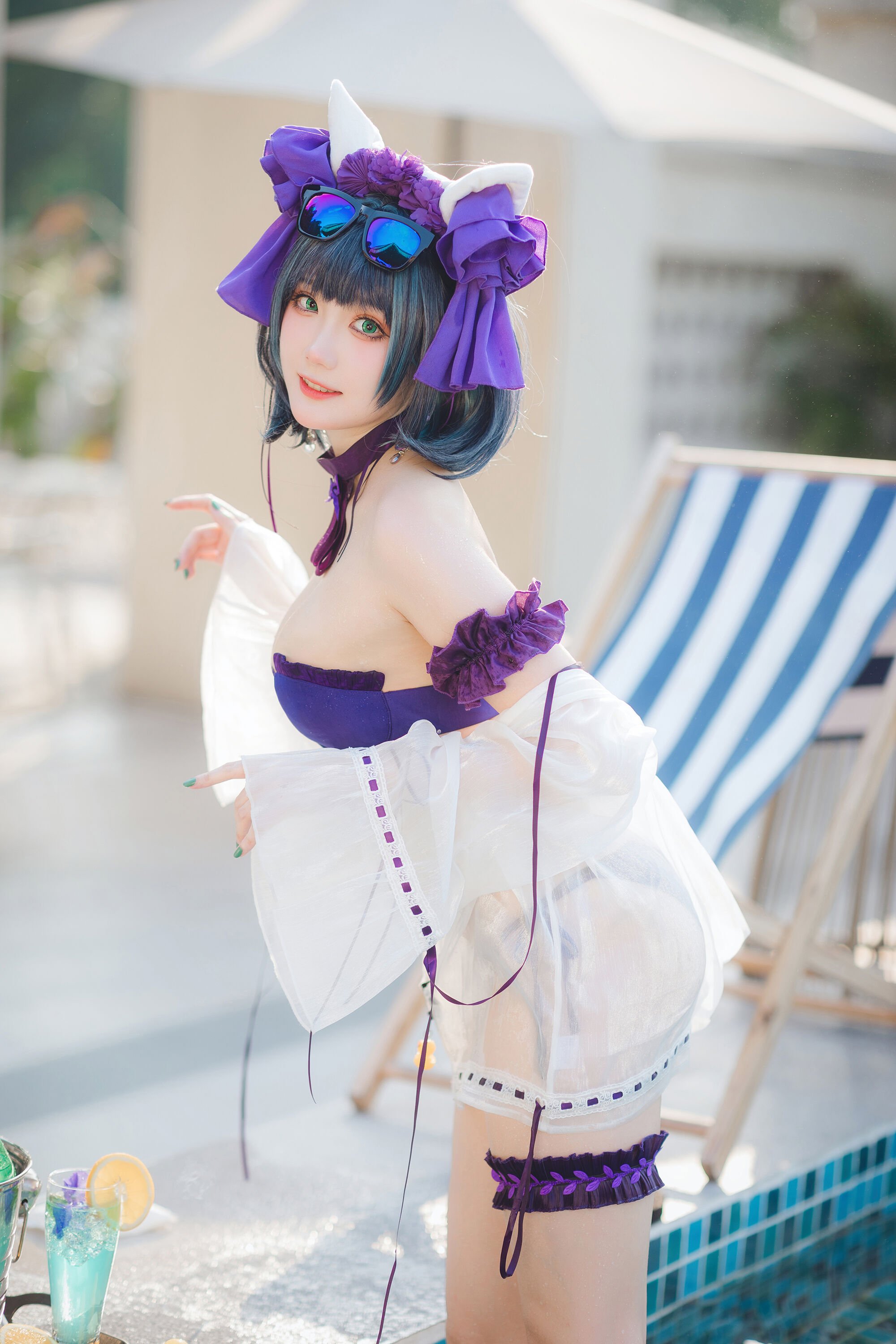 Guaxi Jiang - Cheshire Swimsuit [32P