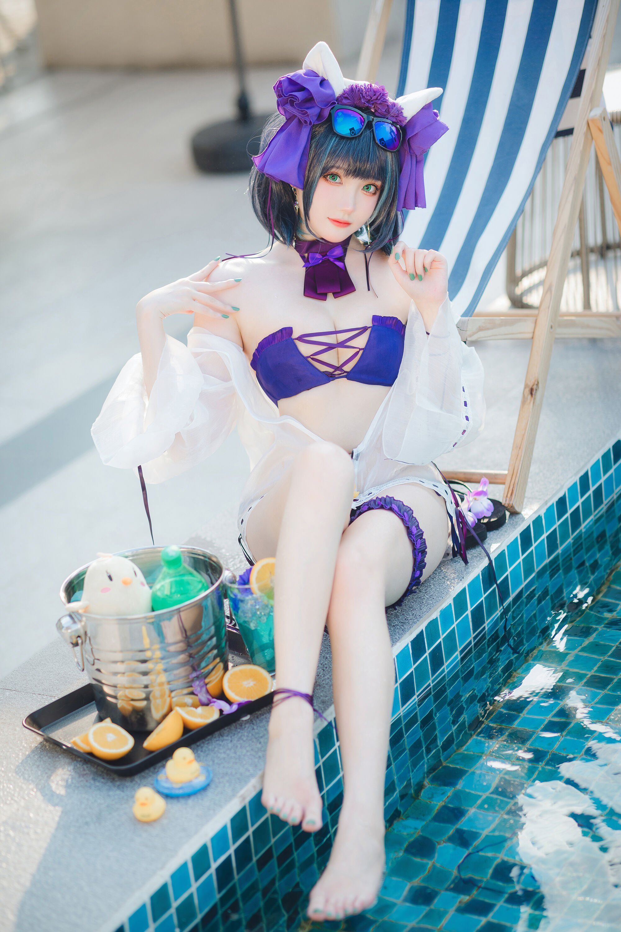 Guaxi Jiang - Cheshire Swimsuit [32P