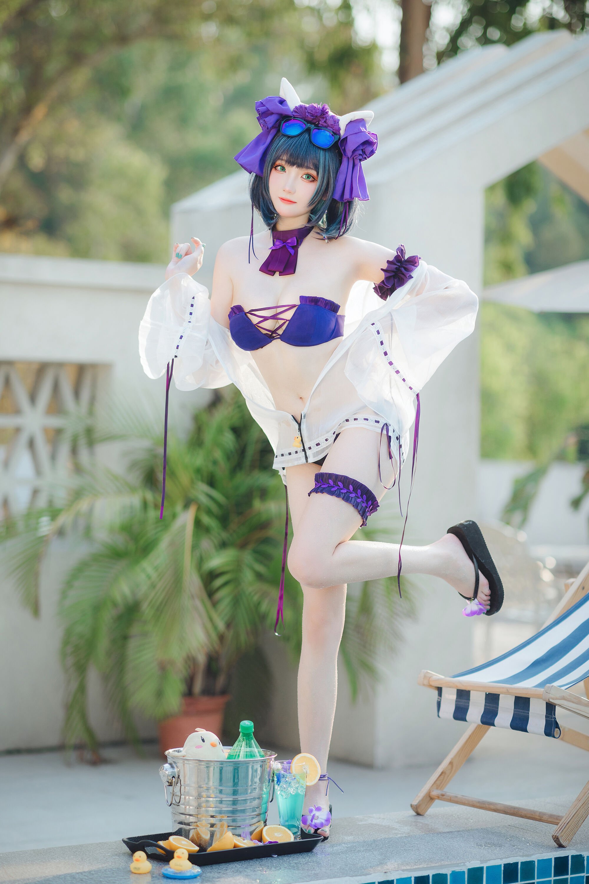 Guaxi Jiang - Cheshire Swimsuit [32P